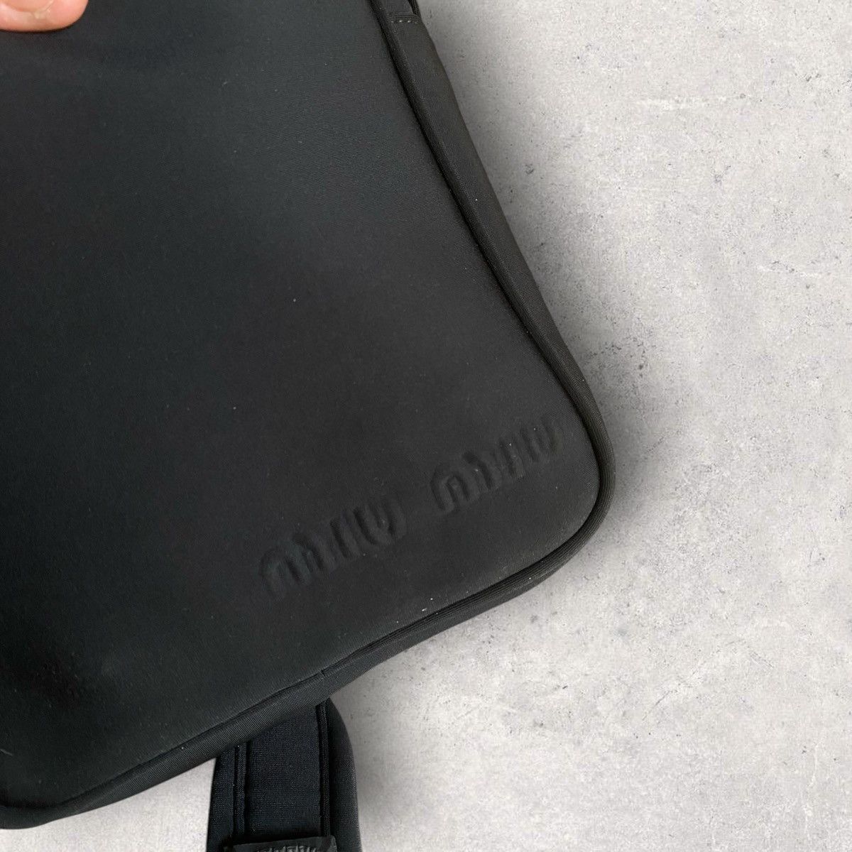 Miu Miu Miu Miu Logo Emboss Logo Bag Size ONE SIZE - 6 Thumbnail
