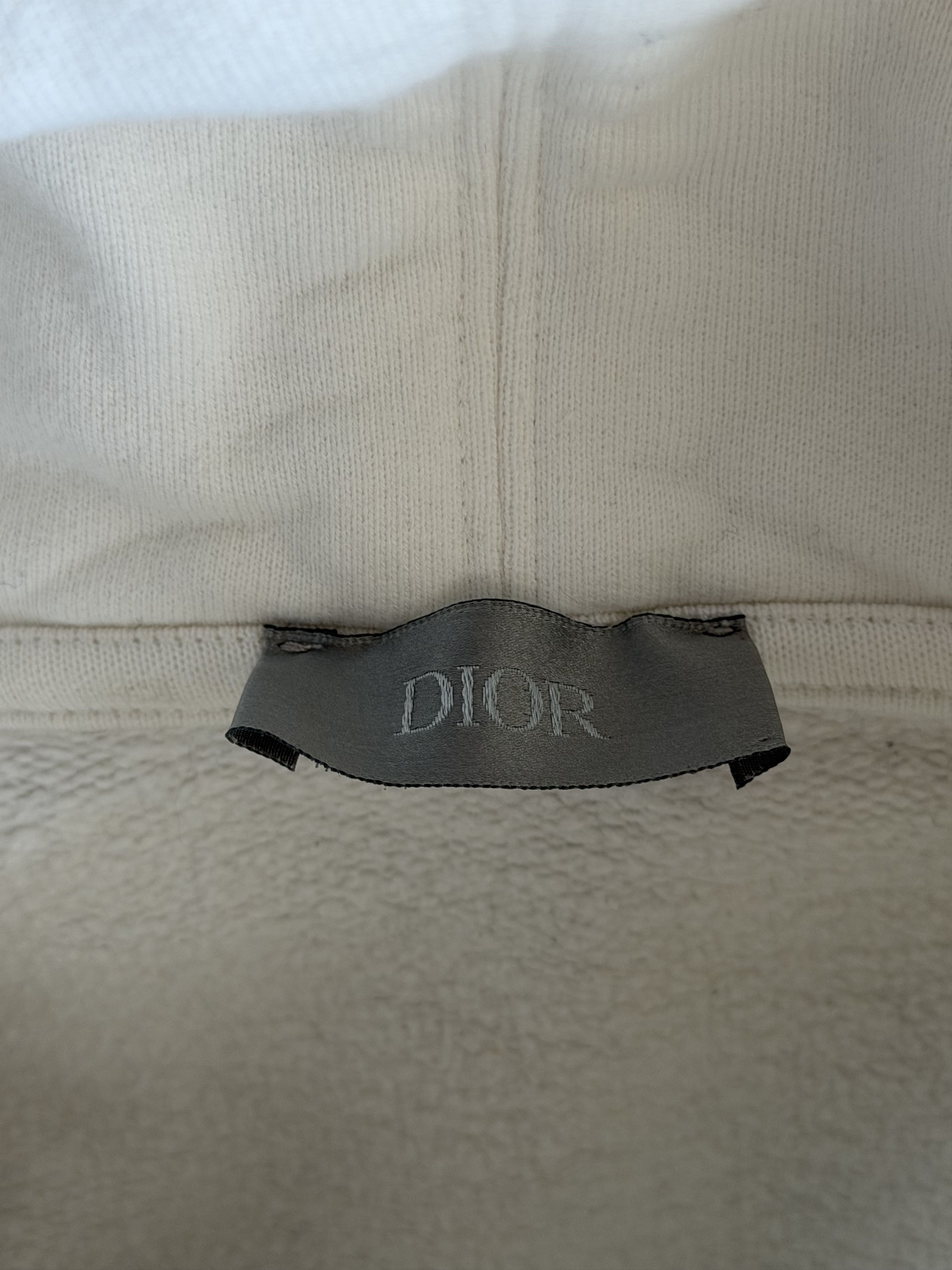 Dior Dior White Oblique Saddle Bag Hoodie Size US XL / EU 56 / 4 - 3 Thumbnail