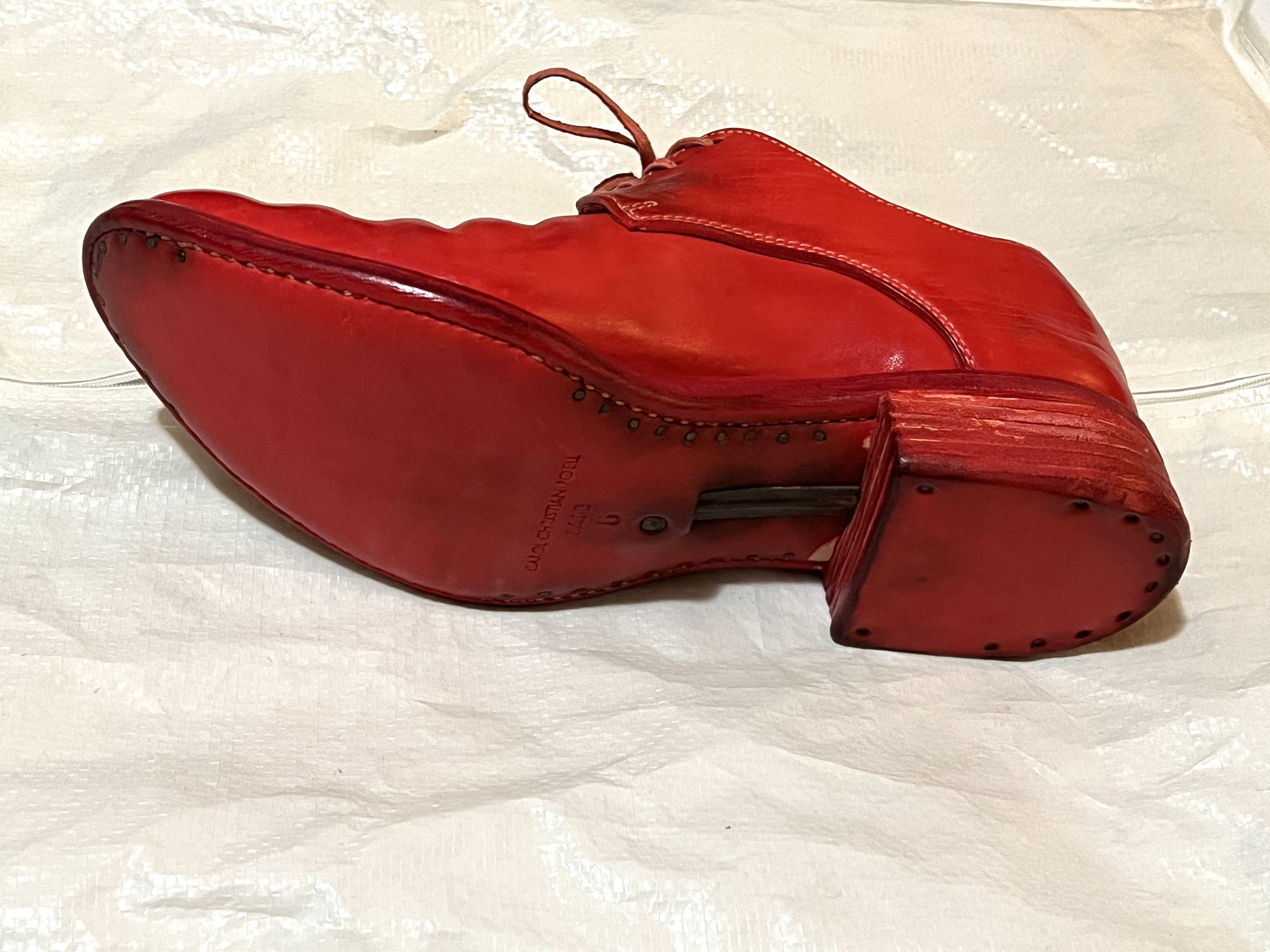 Carol Christian Poell Carol Christian Poell Red Derby AM/2600L SBUC-PTC/13 Size US 8 / EU 41 - 6 Thumbnail
