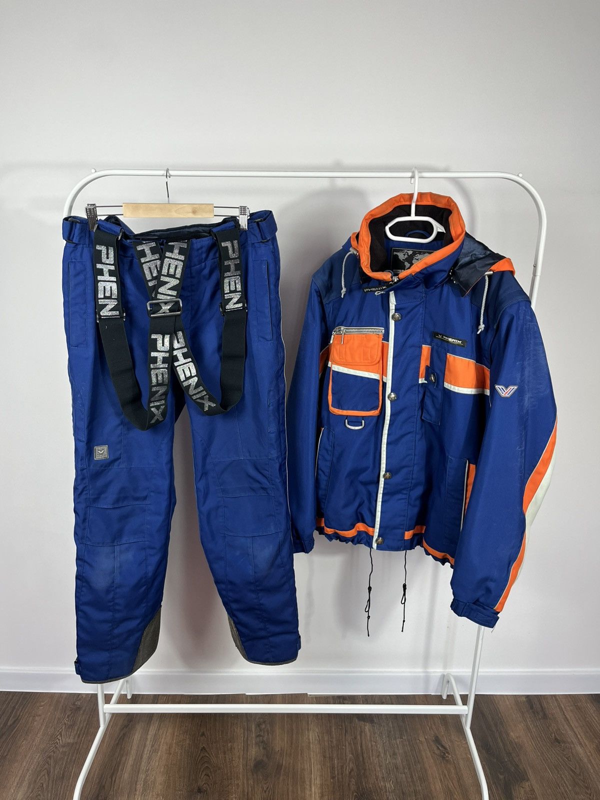 Phenix Phenix Ski Suit Set Jacket and Pants Blue Orange Size US XL / EU 56 / 4 - 1 Thumbnail