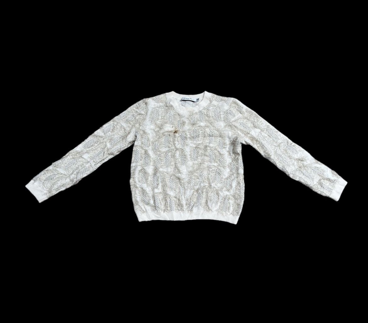Christian Dior Monsieur Christian Dior Ecru Cashmere Made In Italy Knitwear Women's Size S / US 4 / IT 40 - 3 Thumbnail