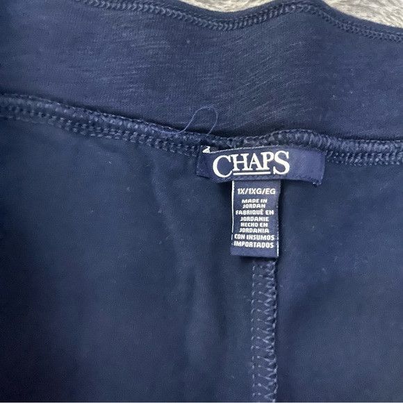Chaps Chaps women’s navy blue Skort size 1X Size 38" / US 16 / IT 52 - 4 Thumbnail