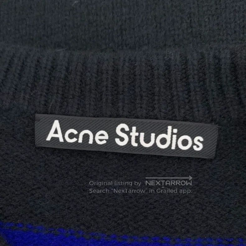 Acne Studios Acne Studios Color-Blocked Striped Merino Wool Long Sleeve Size US XS / EU 42 / 0 - 5 Thumbnail