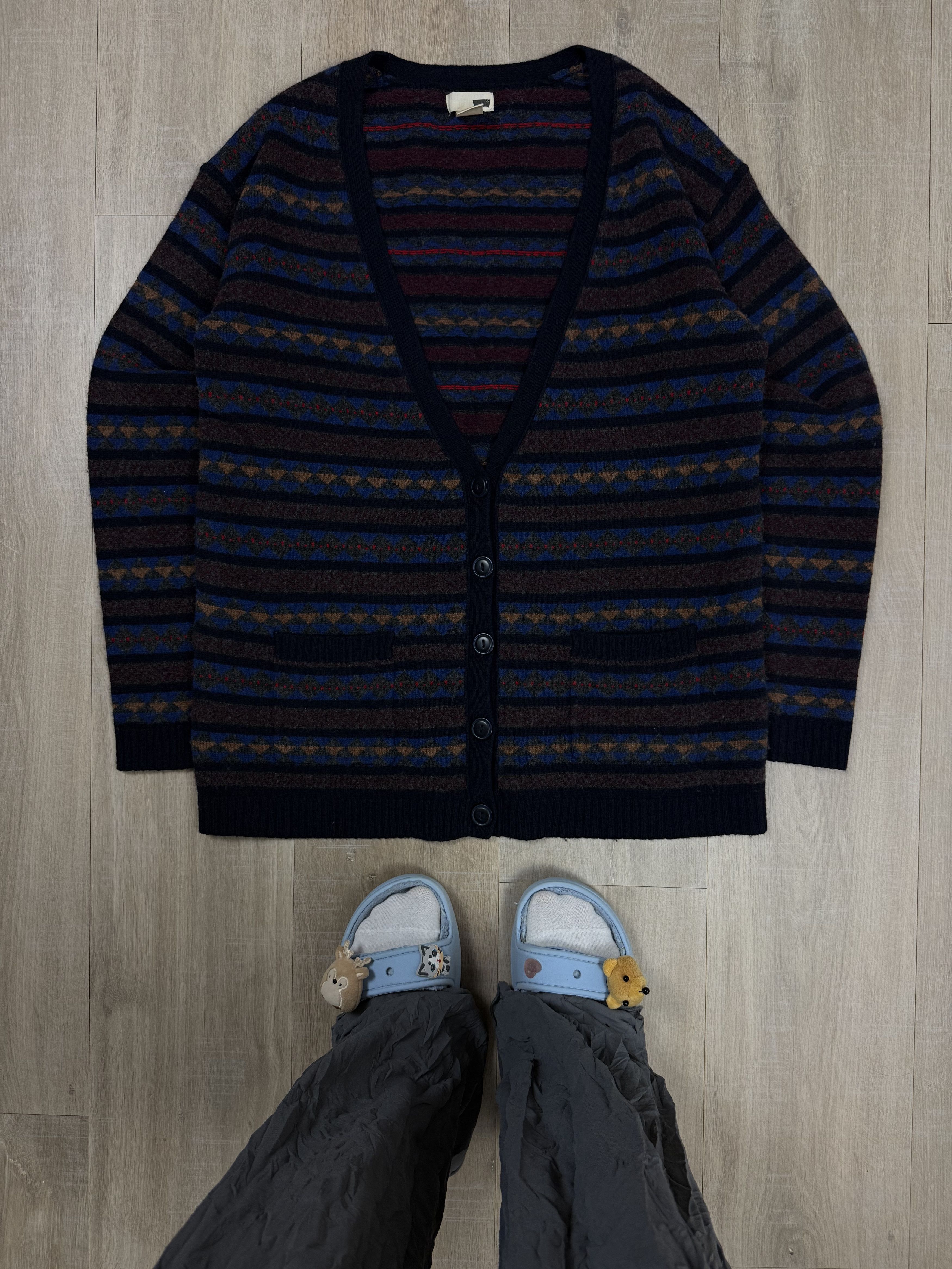 Levi's Levi Strauss Cardigan Avant Garde 100% Wool Kardigan Size US L / EU 52-54 / 3 - 1 Thumbnail