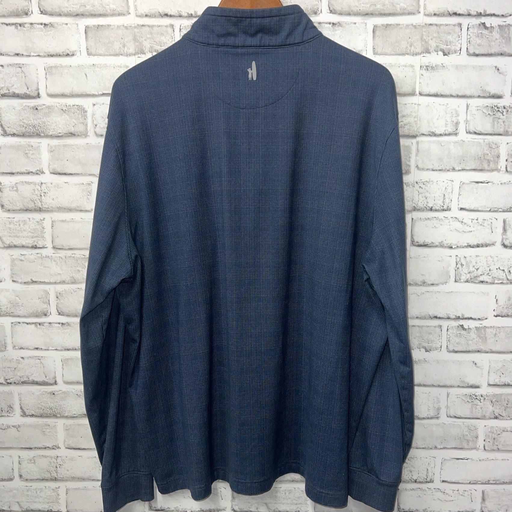 johnnie-O VINTAGE Johnnie O Men Sweater Pullover XL Blue Half Zip Fashionable Winter Gift Size US XL / EU 56 / 4 - 4 Thumbnail