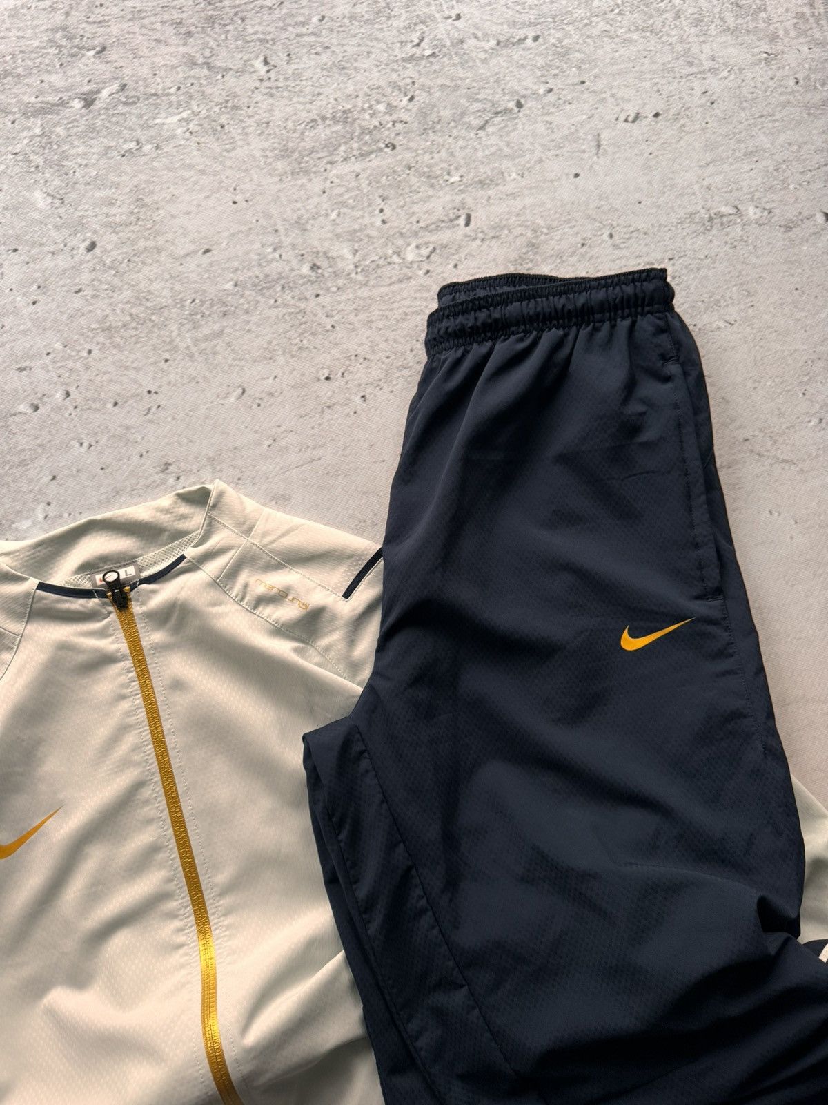 Nike × Vintage NIKE VINTAGE OVERSIZE DRIL TRACK SUIT Y2k Size US L / EU 52-54 / 3 - 3 Thumbnail