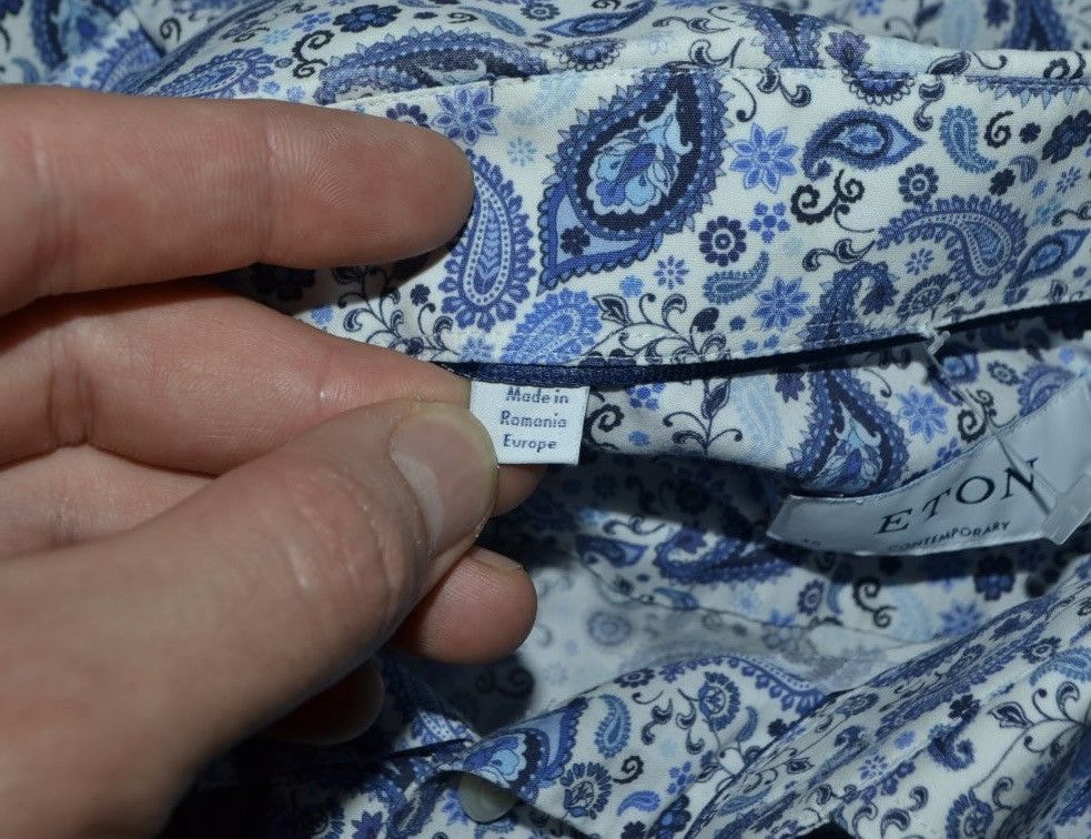 Eton Eton Long sleeve shirt size 40/15 Size US M / EU 48-50 / 2 - 7 Thumbnail