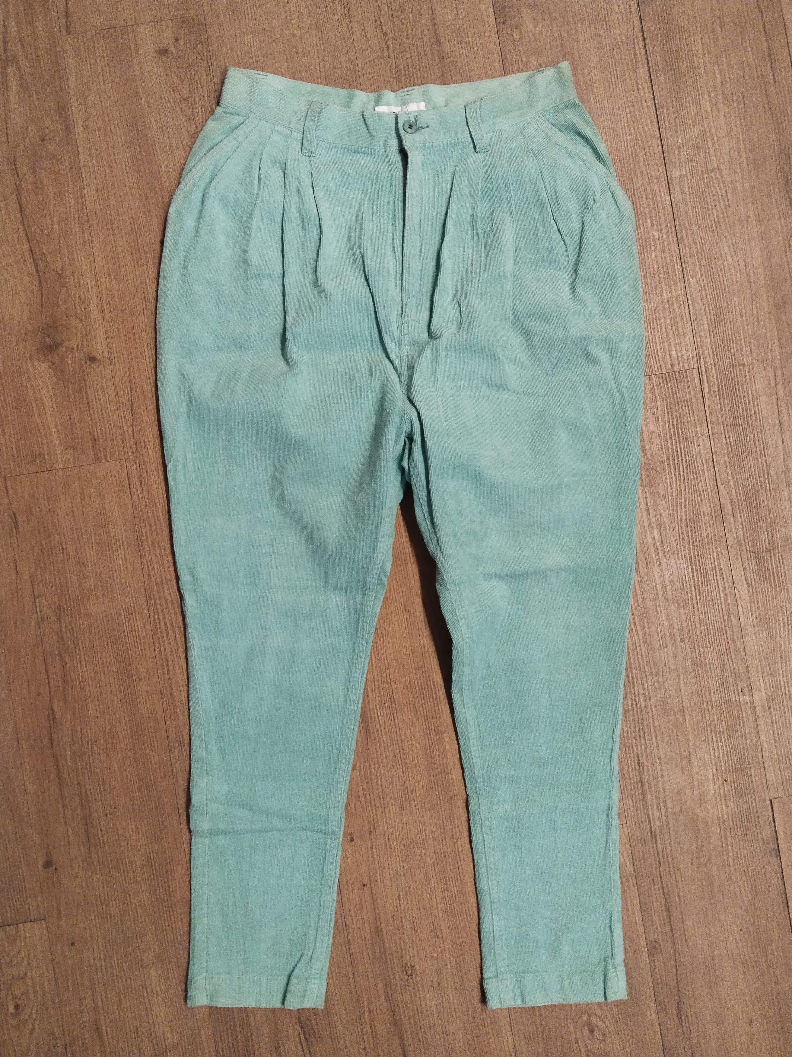 image of Ne Net Corduroy Pants in Green, Women's (Size 29)