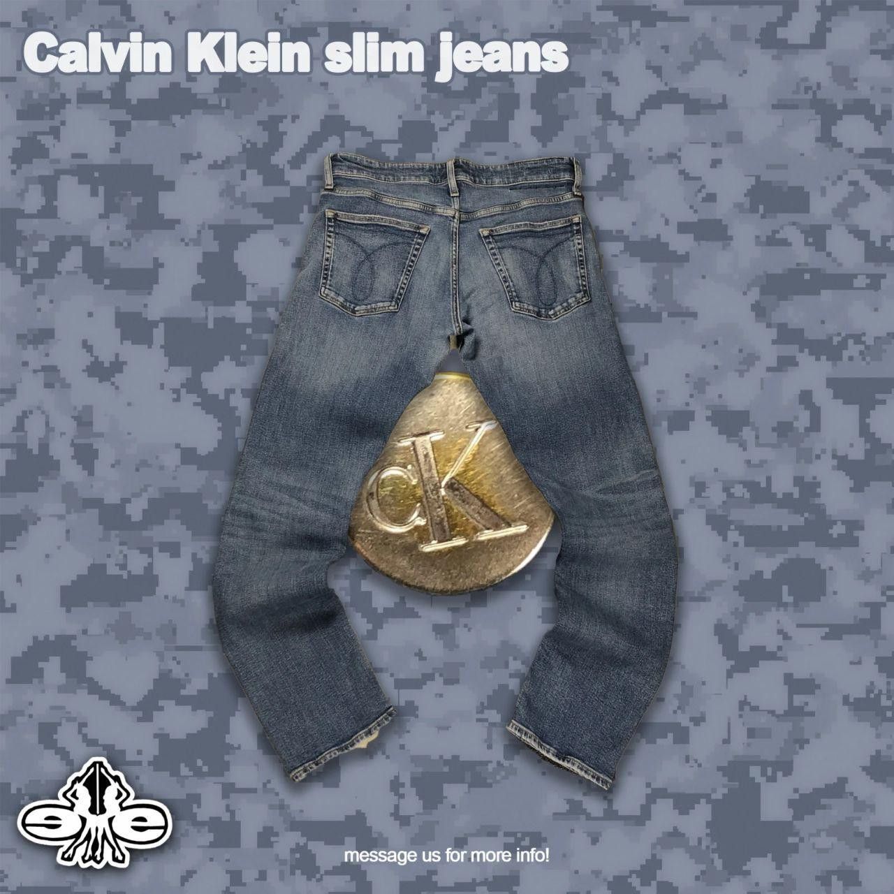 Calvin Klein Calvin Klein slim fit jeans Size US 32 / EU 48 - 3 Thumbnail
