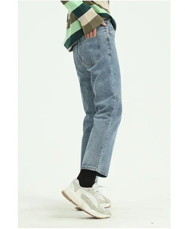 Japanese Brand VIBE High waist slim fit straight leg jeans Size US 31 - 4 Thumbnail