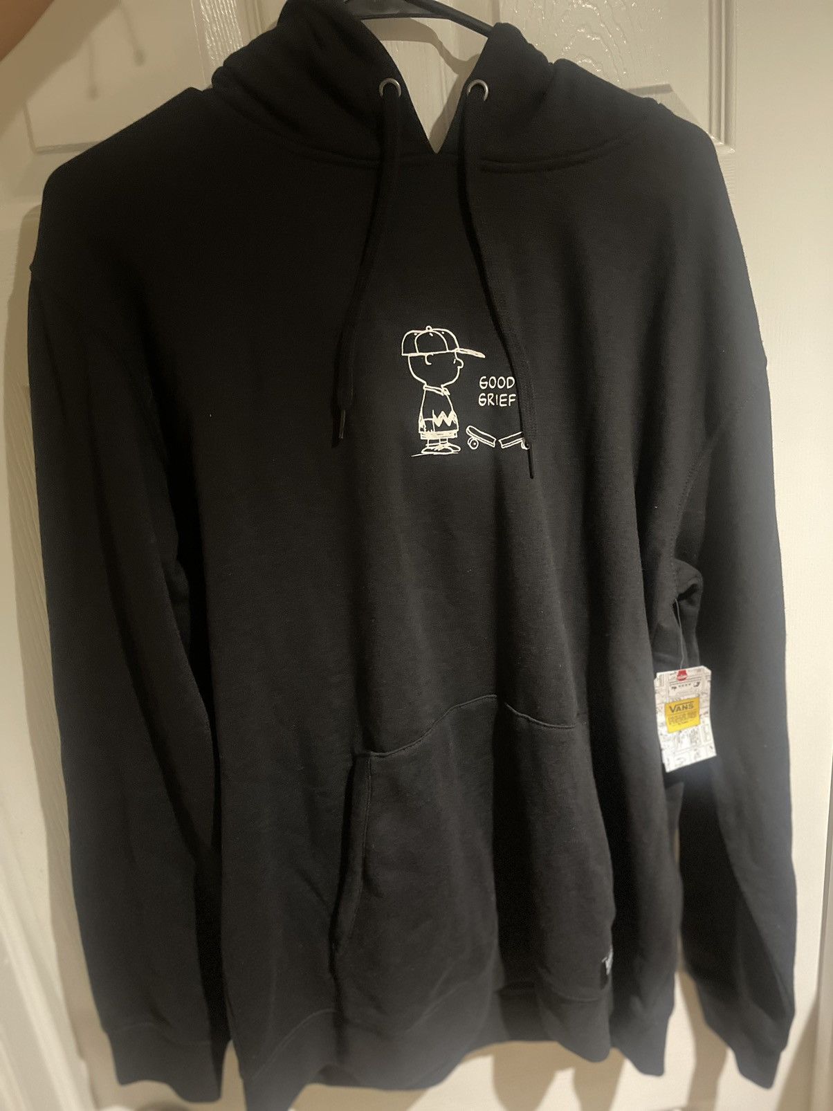 Peanuts Vans Vans x Peanuts good grief hoodie Grailed