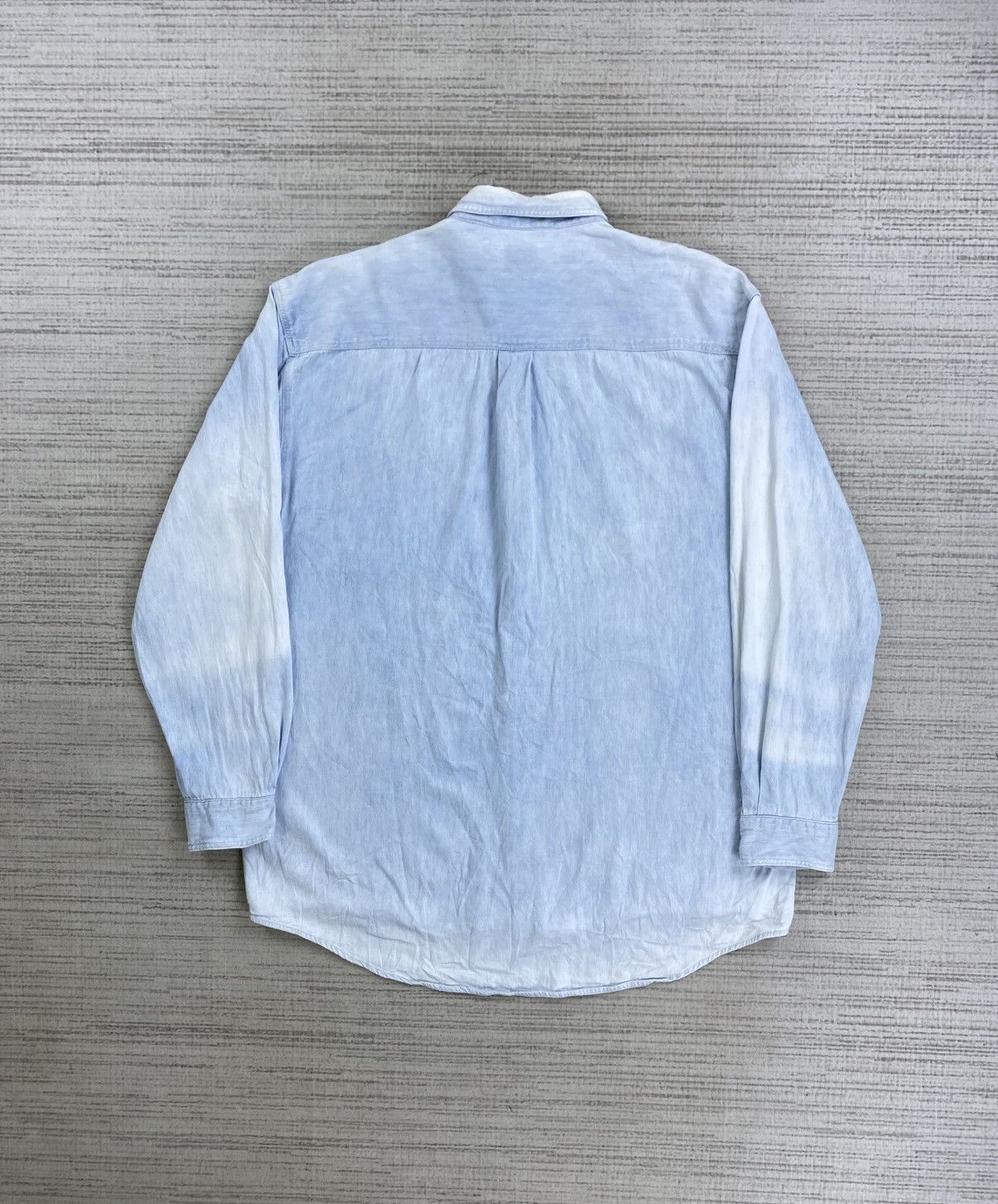 Vintage Vintage 80s Mcdonald’s Light Blue Buttoned Jacket Size US M / EU 48-50 / 2 - 2 Thumbnail