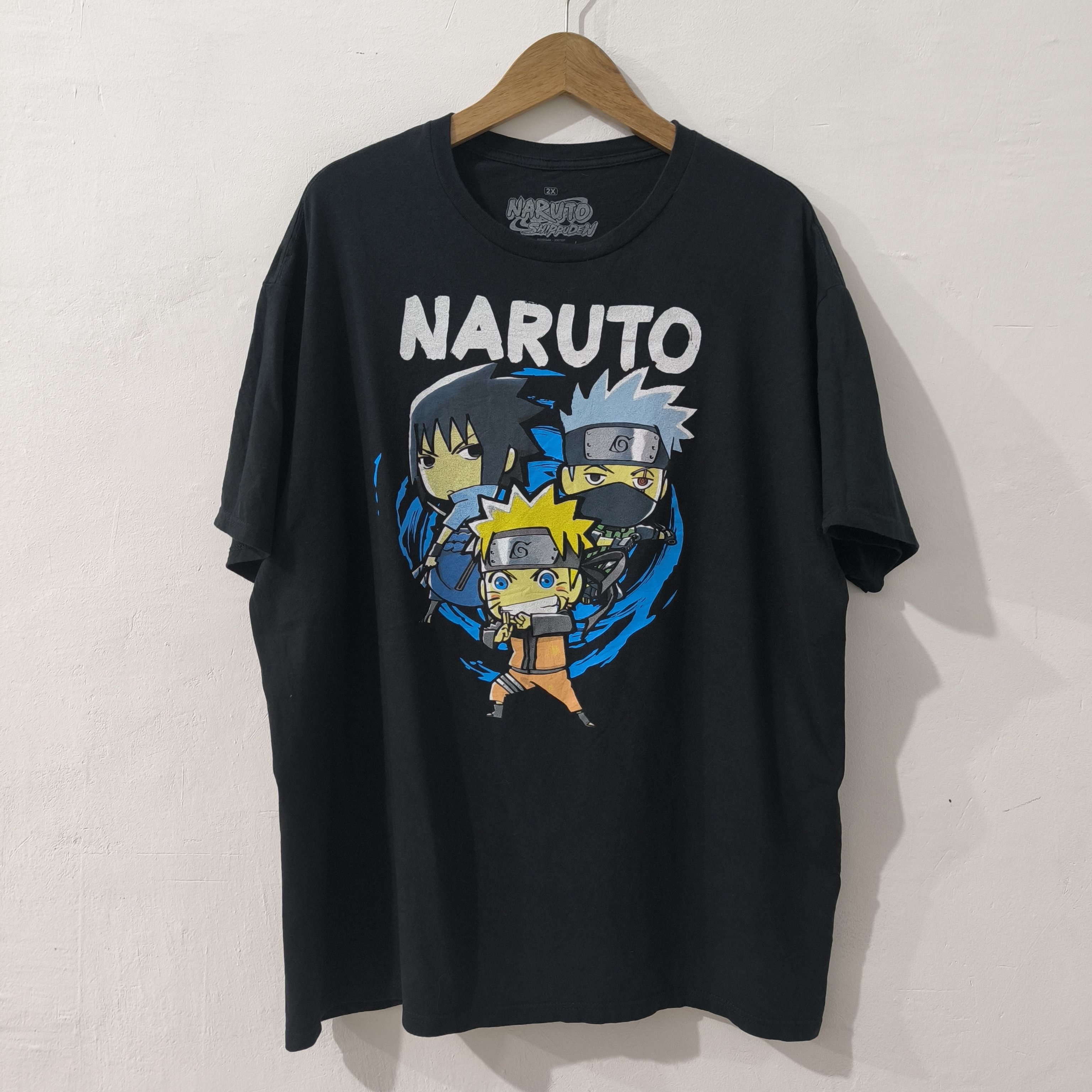 Anime Vintage 2002s Naruto shippuden Size US XL / EU 56 / 4 - 1 Thumbnail