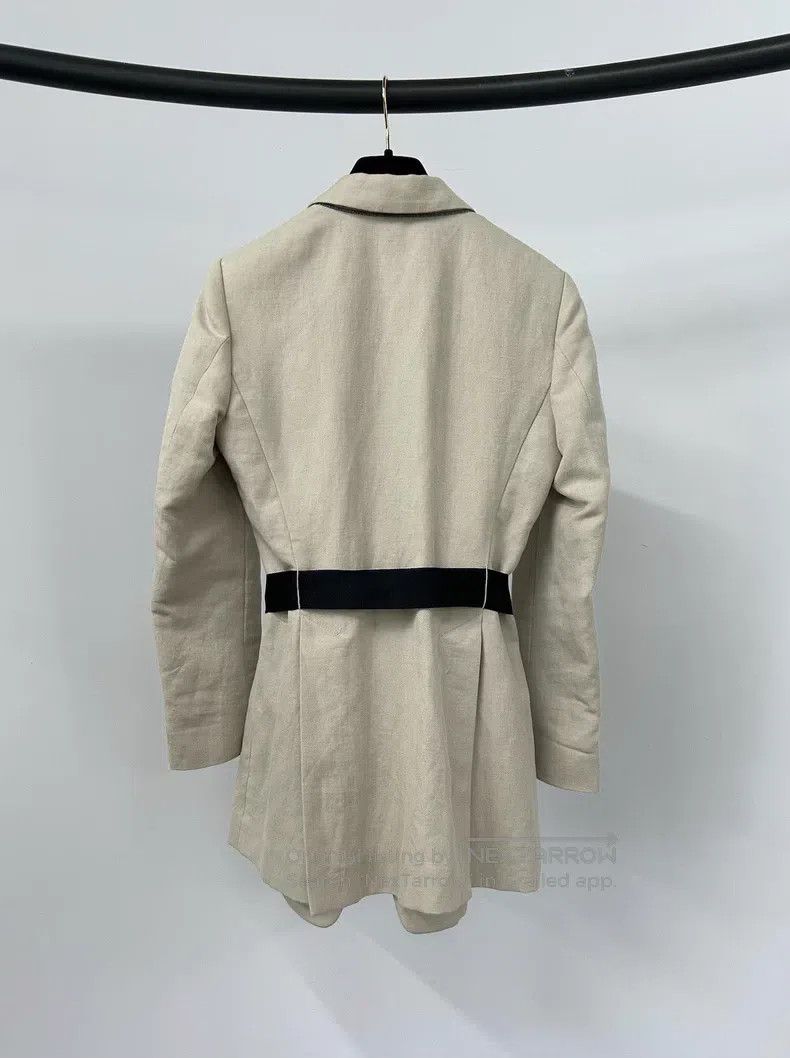 Brunello Cucinelli Brunello Cucinelli Belted blazer Size XS / US 0-2 / IT 36-38 - 3 Thumbnail