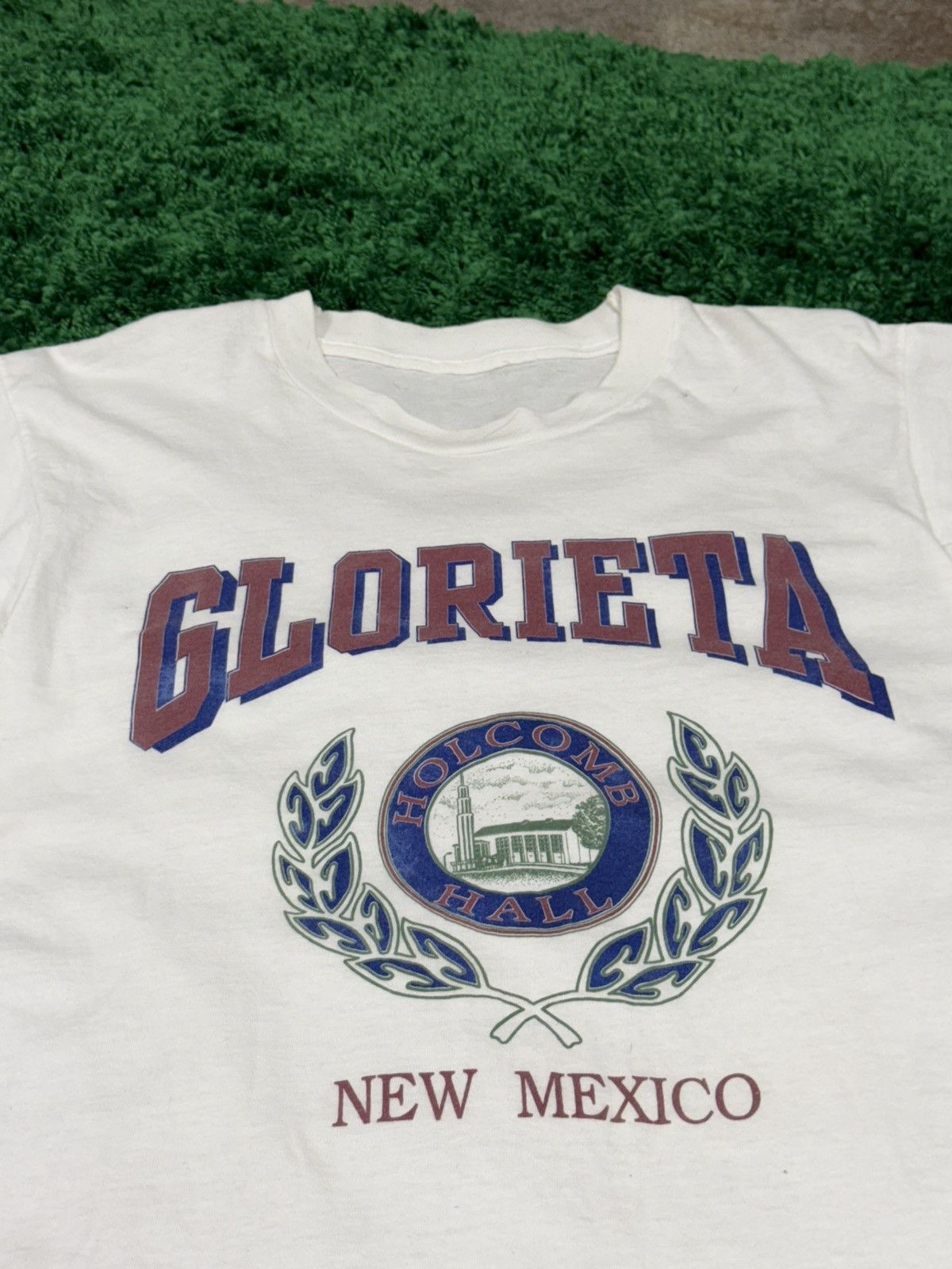 Vintage Vintage White Glorieta New Mexico Tee Shirt Hall Retro Size US M / EU 48-50 / 2 - 3 Thumbnail