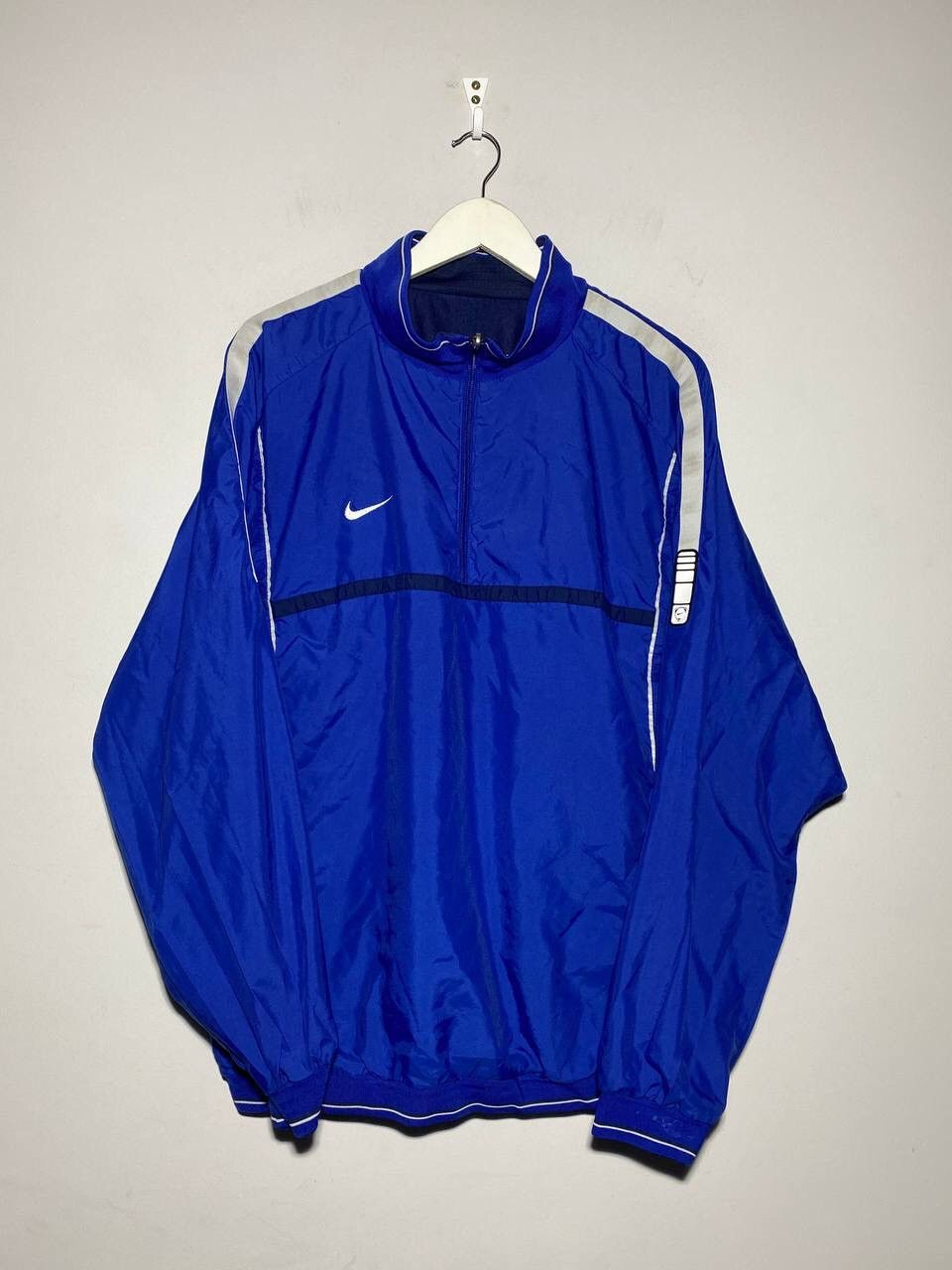 Nike Vintage 2000s Nike y2k streetwear 1/4 zip reversible top Size US XL / EU 56 / 4 - 2 Thumbnail