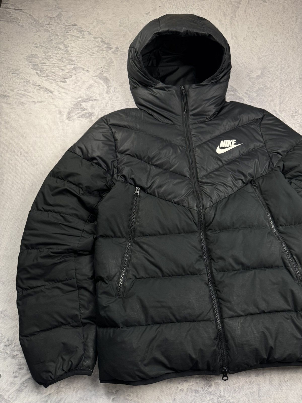 Nike × Nike ACG NIKE PUFFER DOWN BASIC LOGO OVERSIZE NYLON JACKET Size US M / EU 48-50 / 2 - 2 Thumbnail