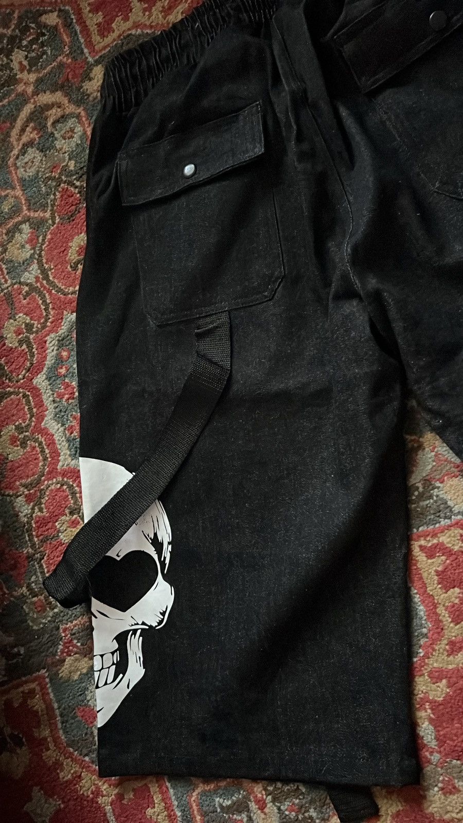 Other Skull denim shorts Size US 34 / EU 50 - 7 Thumbnail