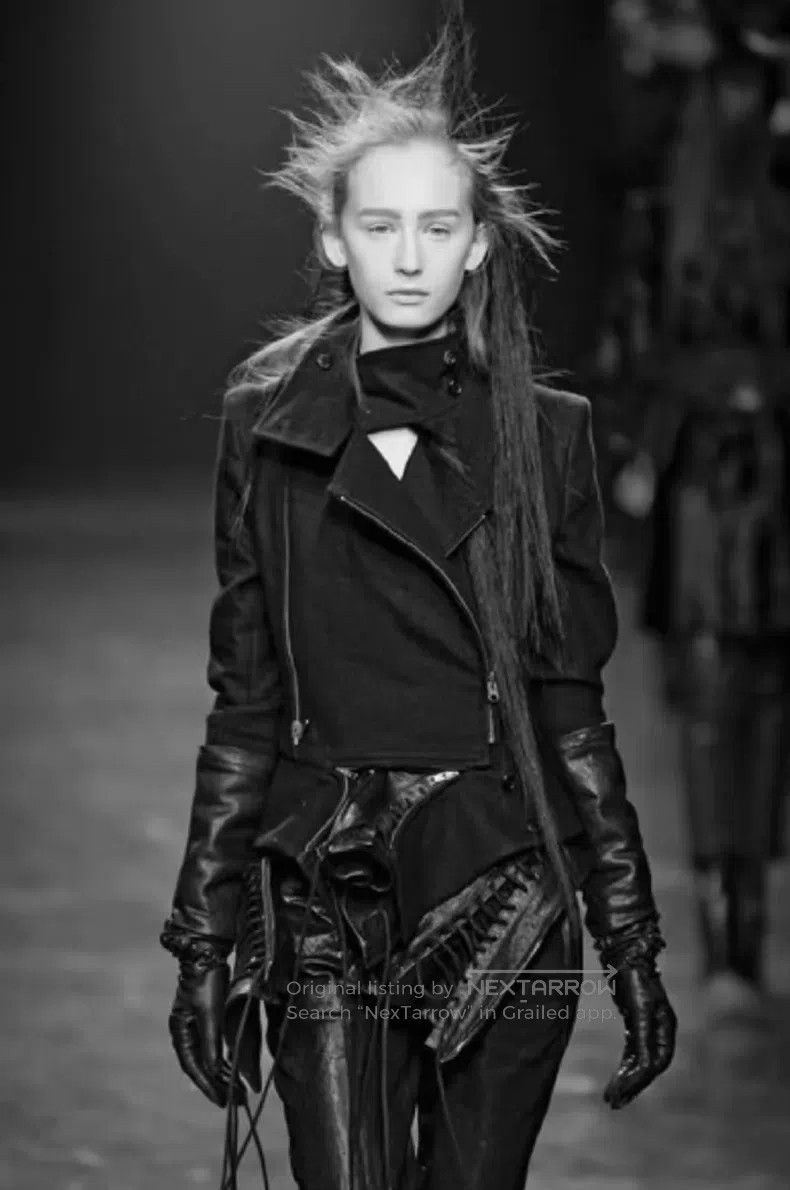 Ann Demeulemeester Ann Demeulemeester Women's Zipper Jacket Fall/Winter 2011 Size XS / US 0-2 / IT 36-38 - 3 Thumbnail