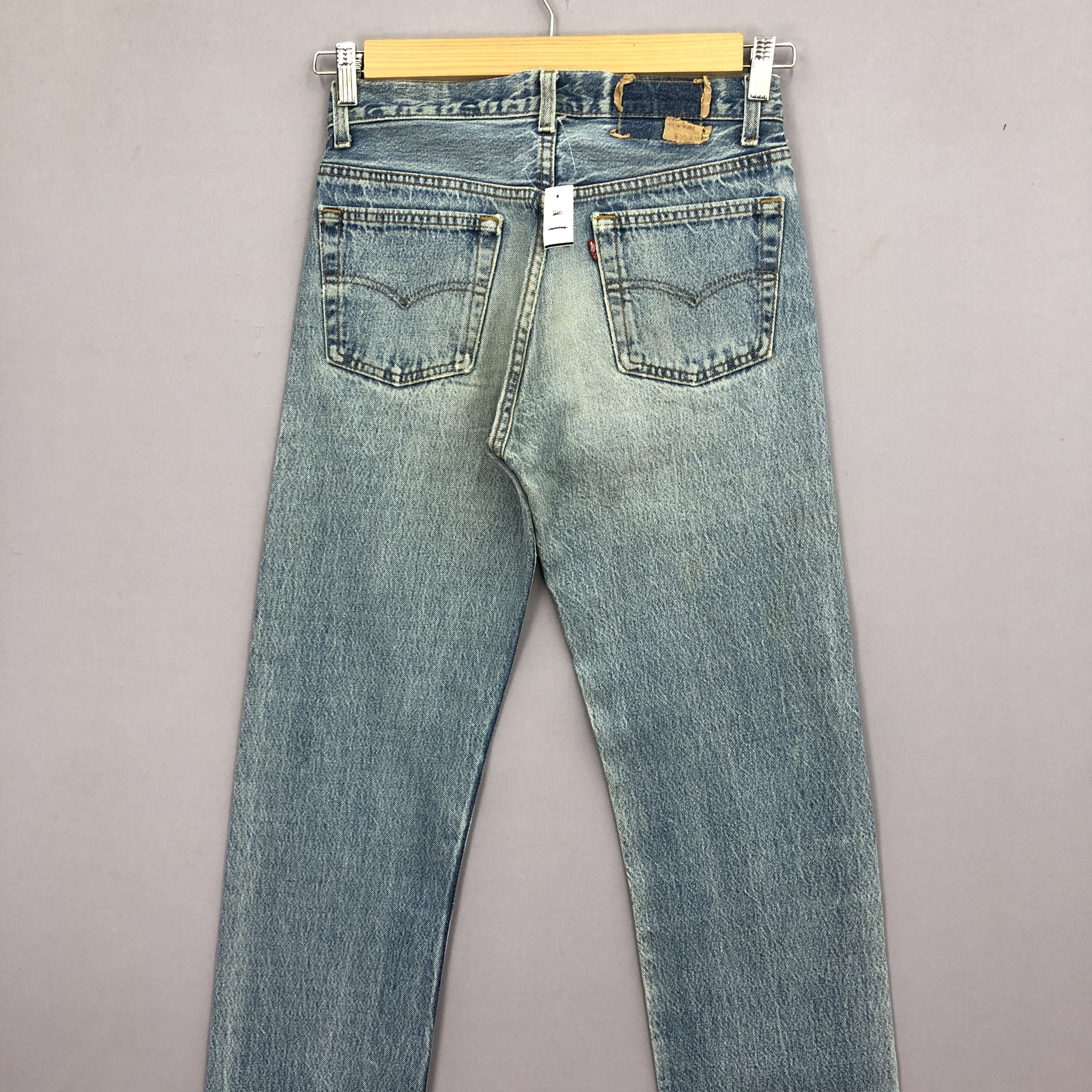 Levi's Vintage 90s Levis 501 Faded Jeans Levi's Stonewash Denim Size 28" / US 6 / IT 42 - 4 Thumbnail
