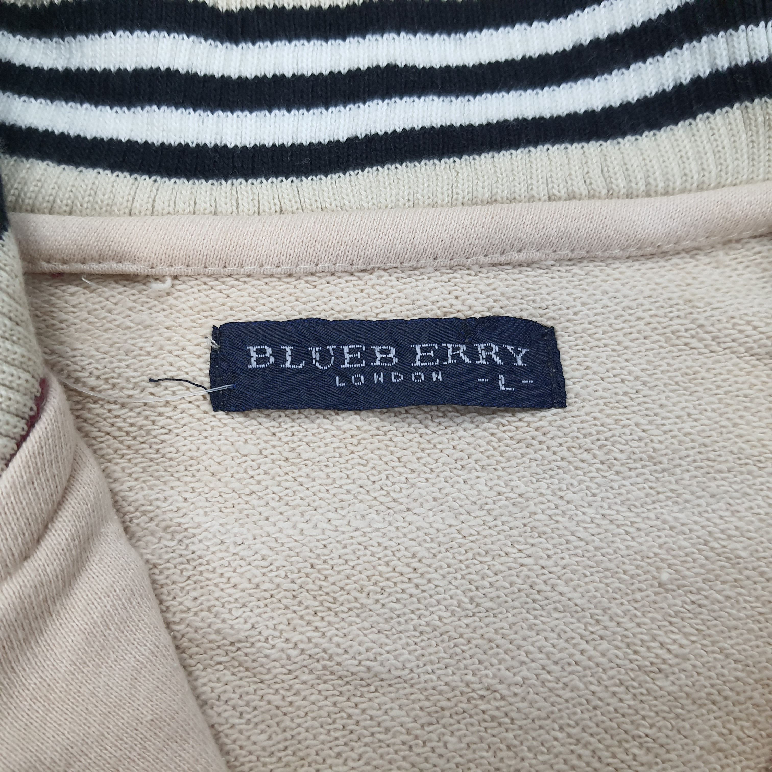Burberry × Designer Vintage Burberry Zipper Sweatshirts Size US S / EU 44-46 / 1 - 5 Thumbnail
