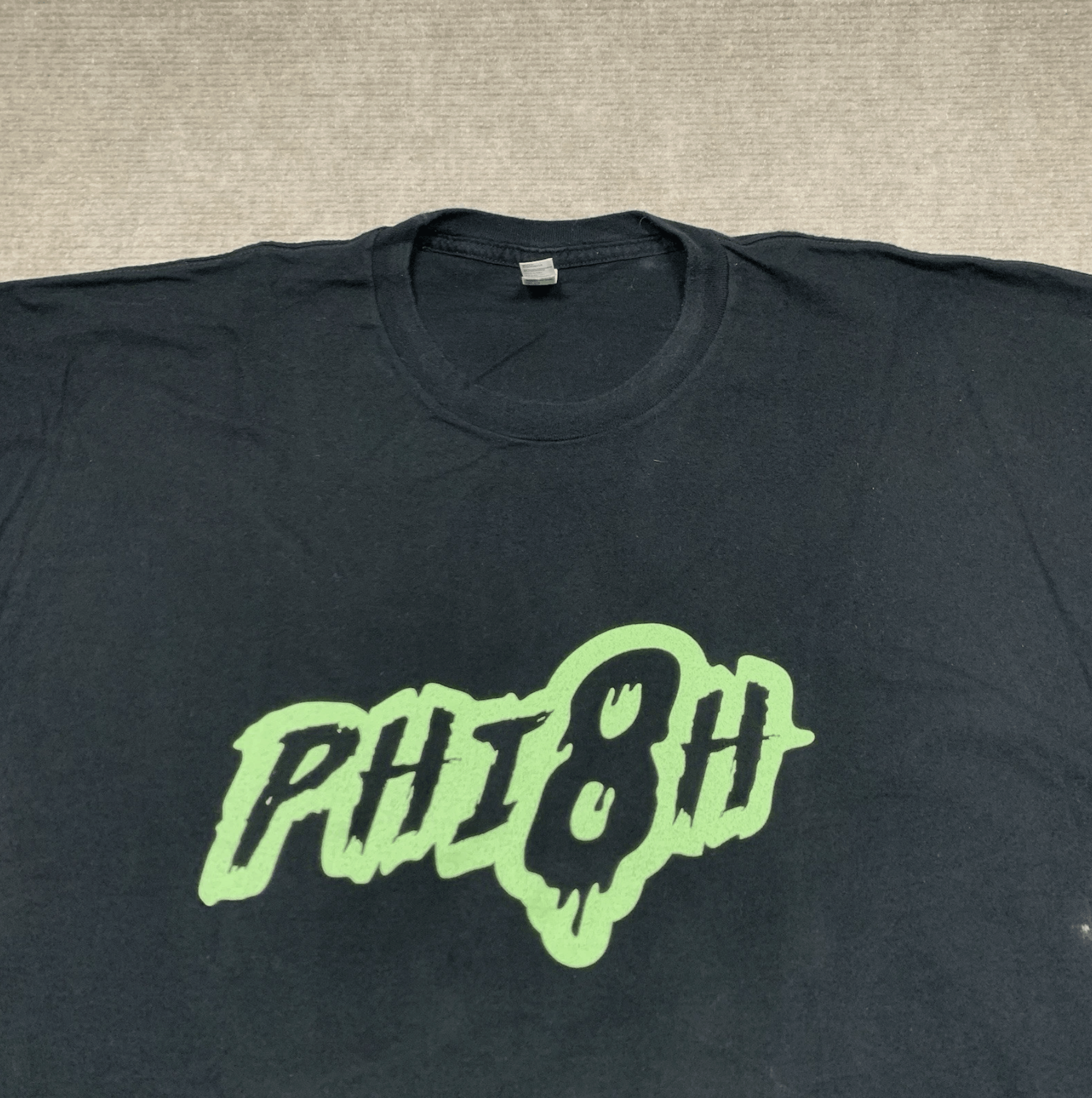 American Apparel Phish Festival 8 T-Shirt 2009 Band Concert Tour XXL Black Size US XXL / EU 58 / 5 - 4 Thumbnail