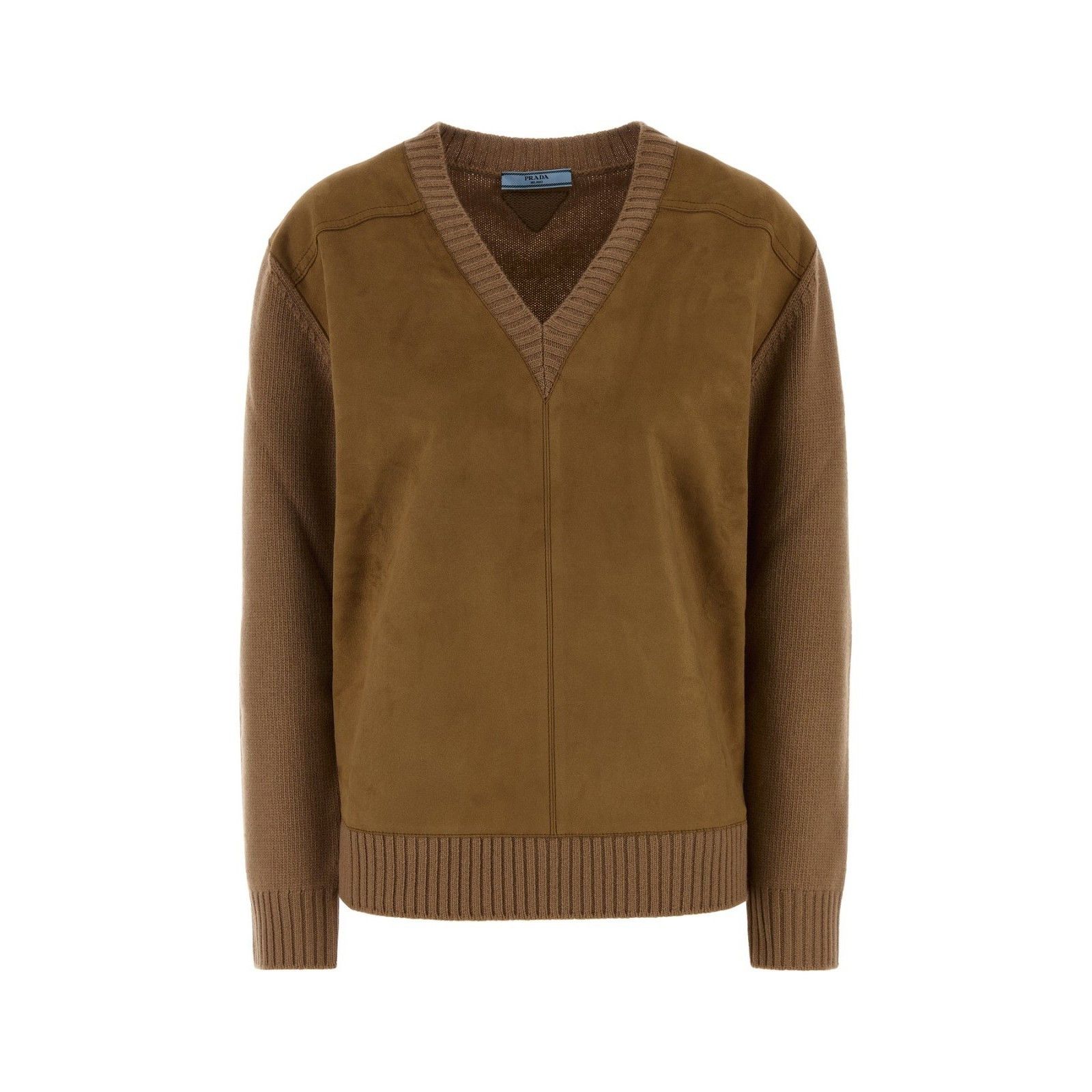 PRADA Brown Wool Blend Sweater New & Authentic (Women's size