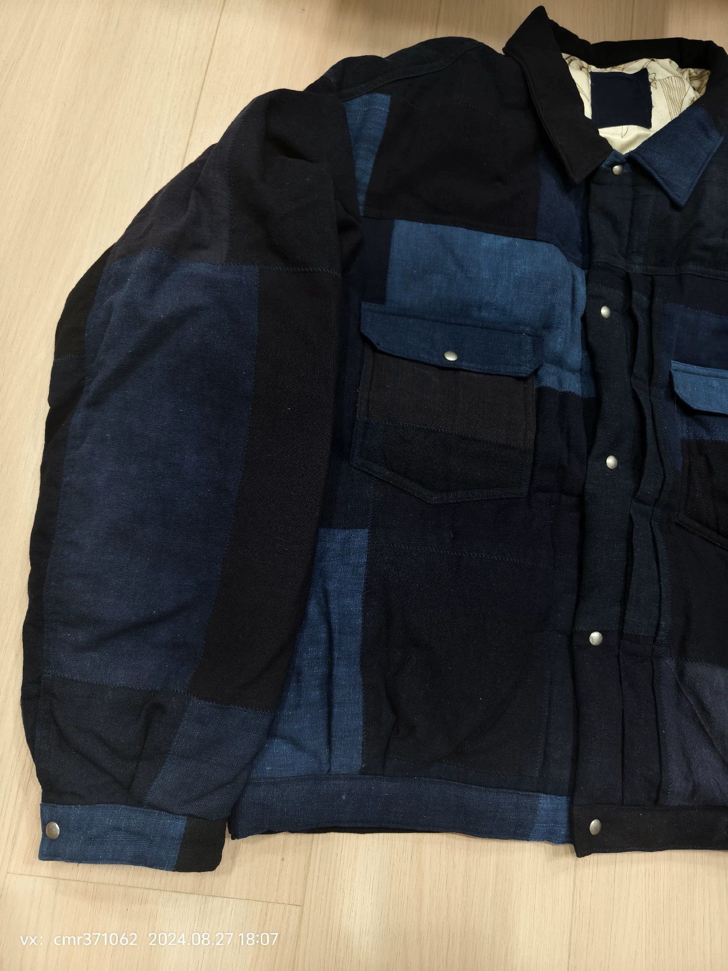 Visvim VISVIM 22 ICT 101XX INDIGO 3 KOFU Down JKT Size US L / EU 52-54 / 3 - 2 Thumbnail