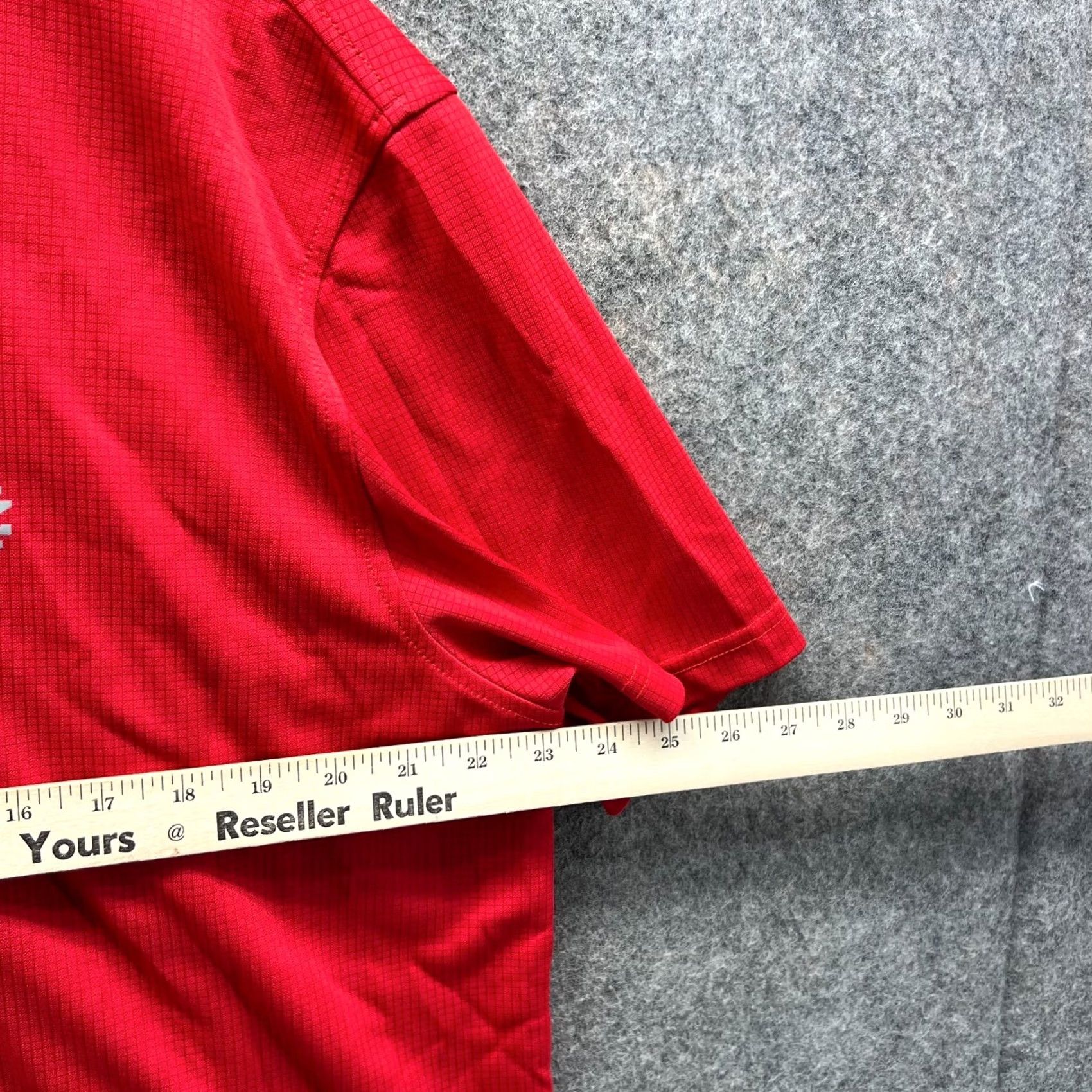 Izod IZOD Polo Shirt Mens XL Red Preppy Knit Performance Golf Golfer XL Shirt Size US XL / EU 56 / 4 - 3 Thumbnail