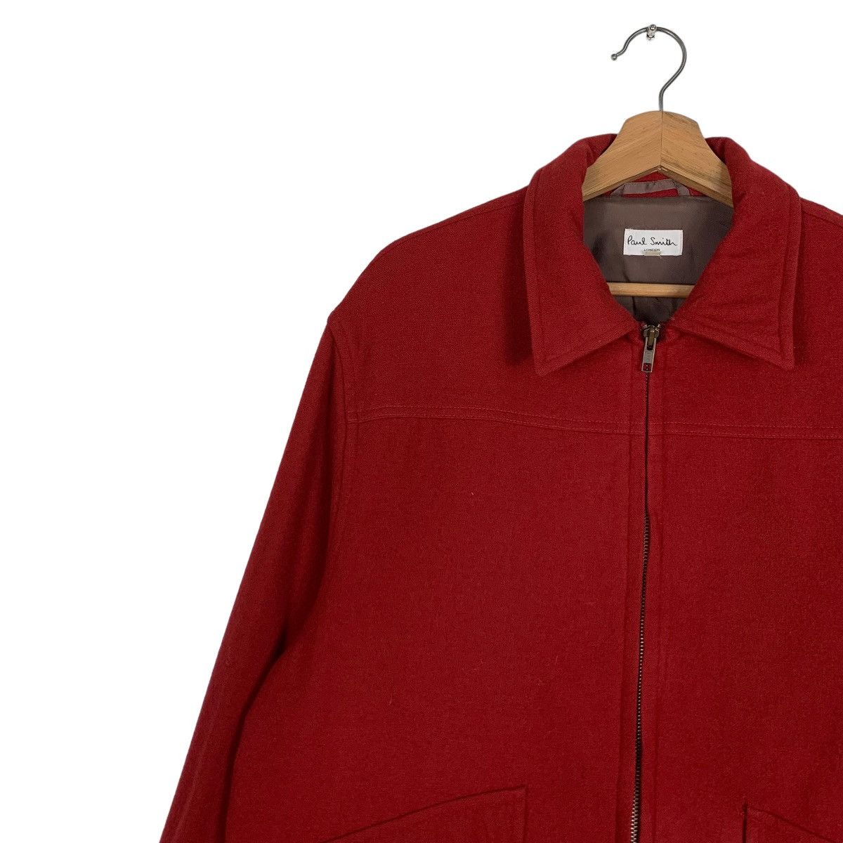 Paul Smith PAUL SMITH Red Casual Jacket #0871-C39 Size US L / EU 52-54 / 3 - 6 Thumbnail