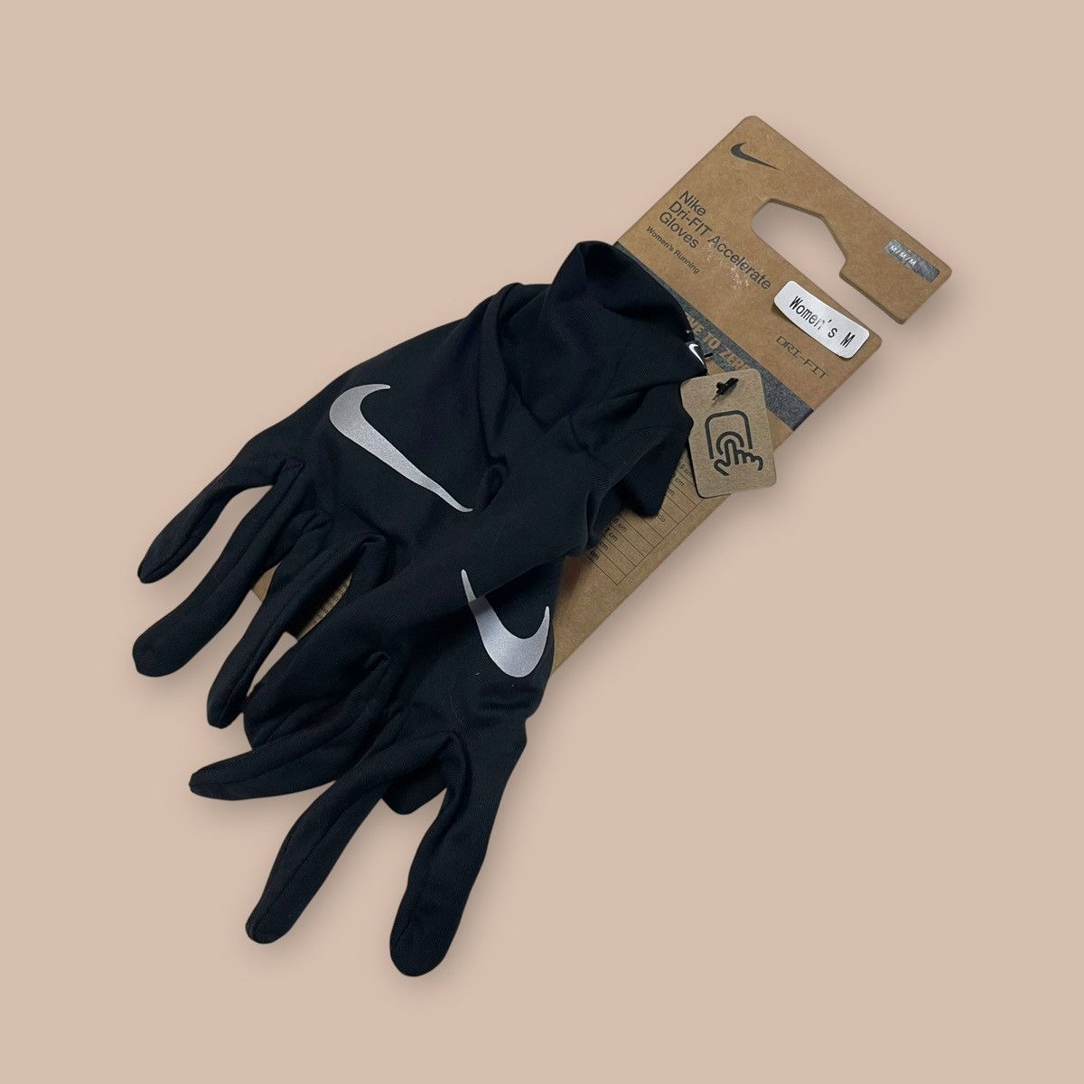 Nike Nike Dri-FIT Accelerate Gloves WMN'S Running Size ONE SIZE - 2 Thumbnail