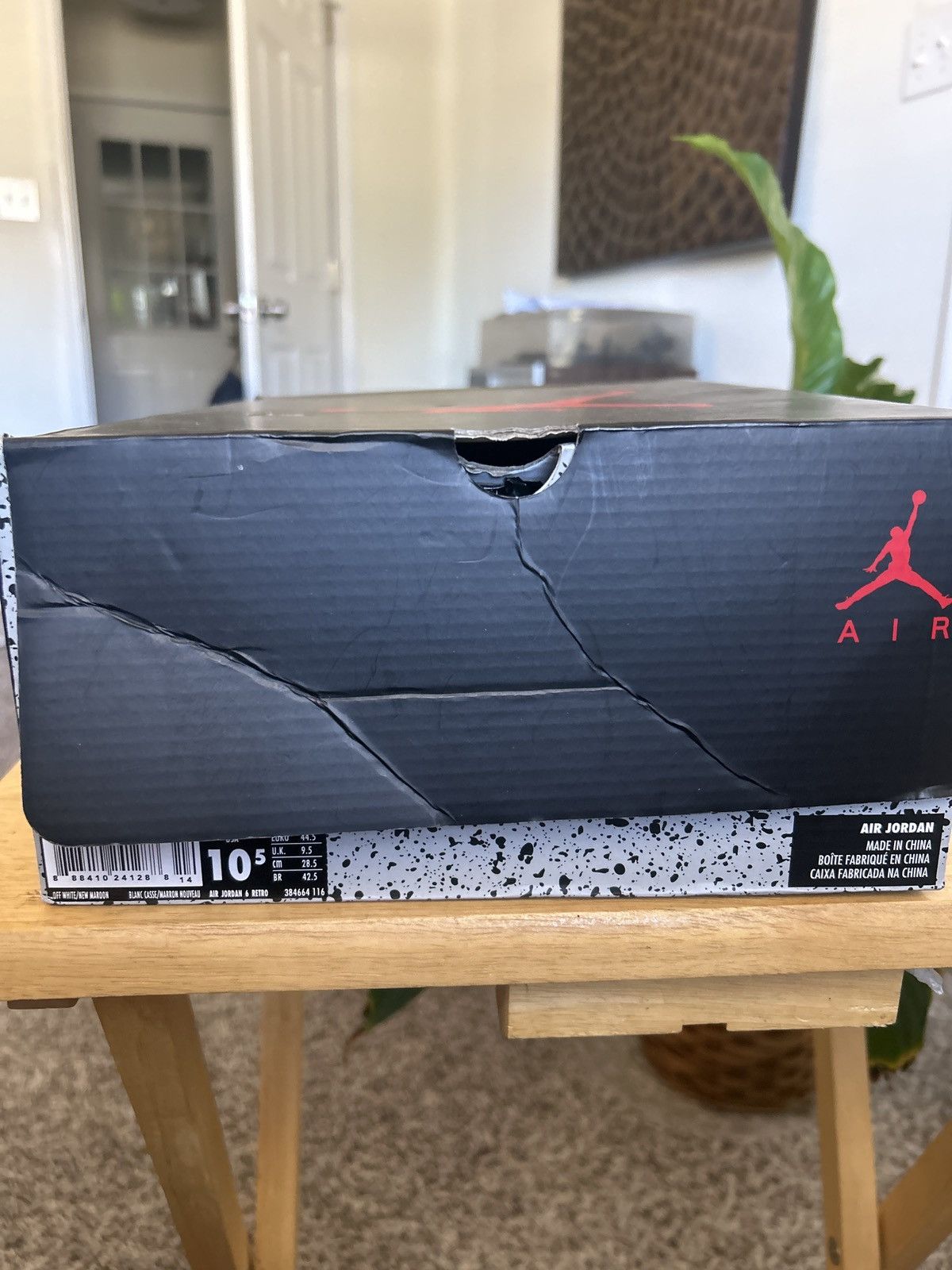 Jordan Brand × Nike Air Jordan 6 Retro Marron Size US 10.5 / EU 43-44 - 7 Thumbnail