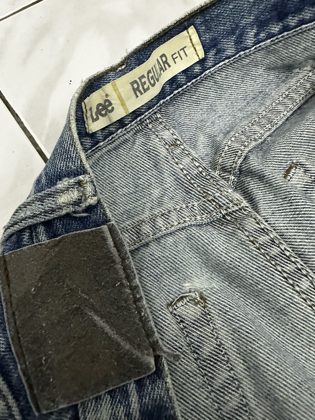 Lee Vintage Lee Denim Blue Jeans Size US 34 / EU 50 - 3 Thumbnail