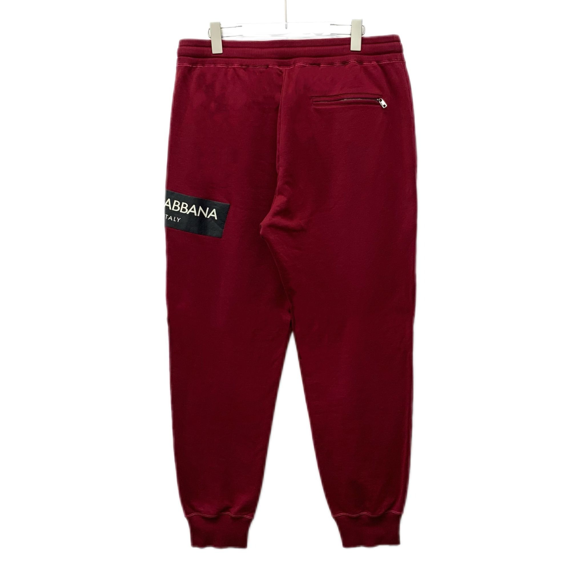 Dolce & Gabbana Dolce & Gabbana Red Logo Elastic Waist Sport Pants Size 56 1 Size US 40 / EU 56 - 8 Thumbnail