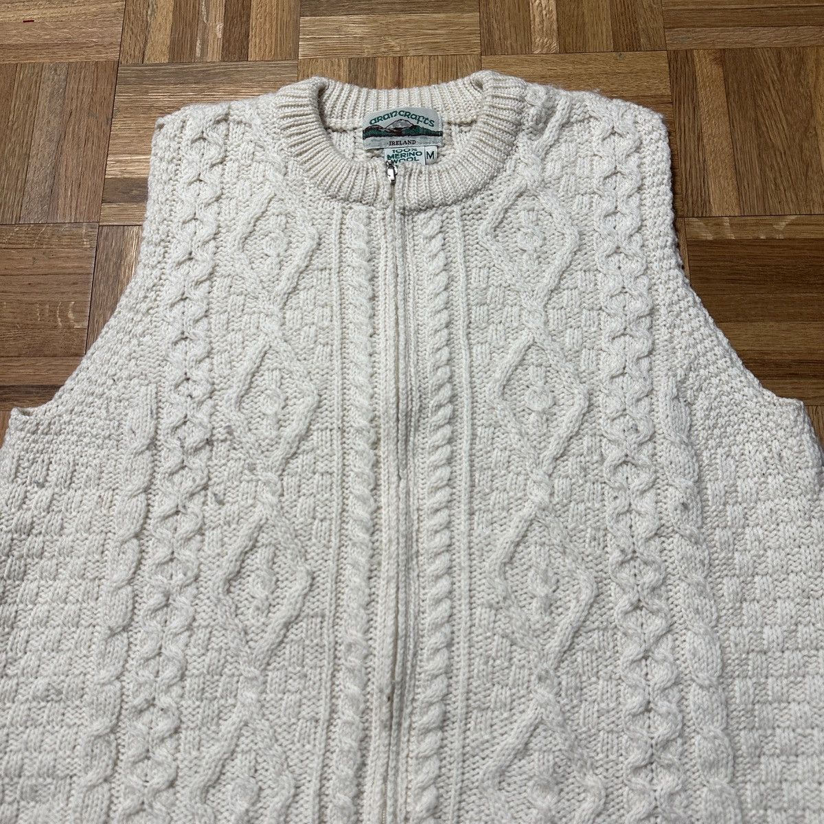Aran Crafts Vintage Aran Crafts Merino wool sweater vest Size US M / EU 48-50 / 2 - 3 Thumbnail