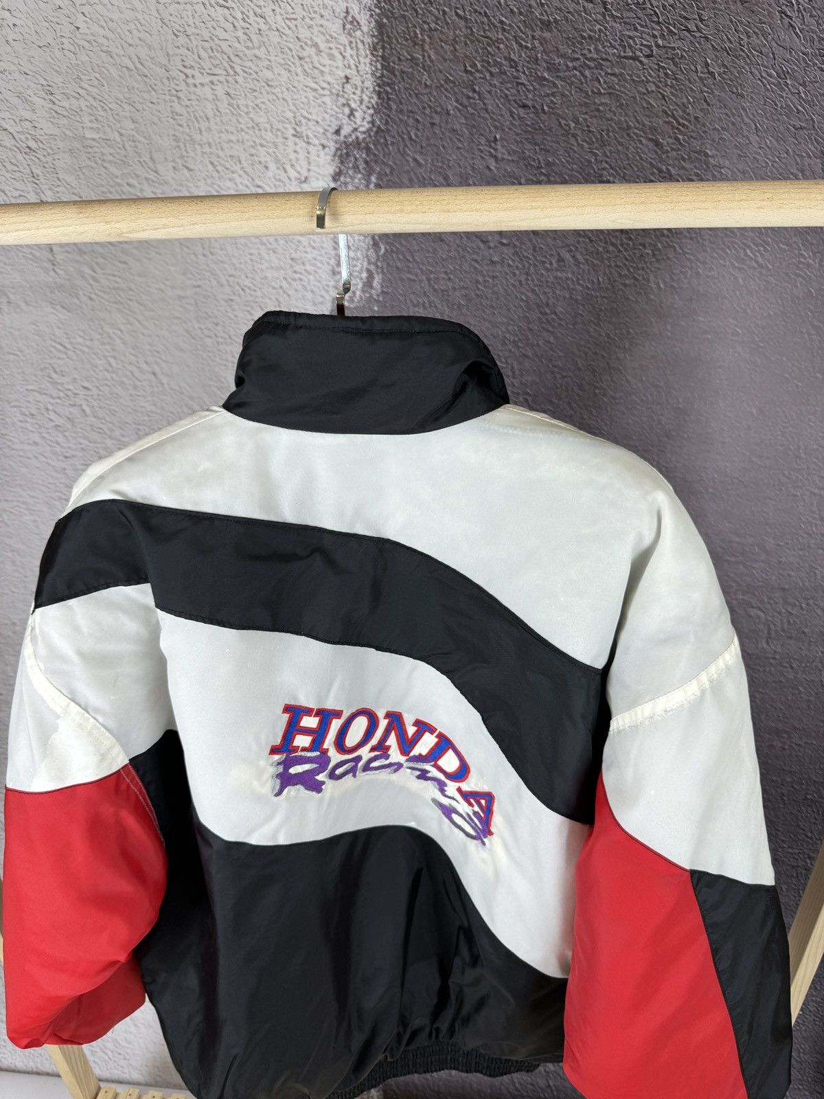 Honda Honda vintage big logo racing faded jacket Size US XXL / EU 58 / 5 - 17 Thumbnail