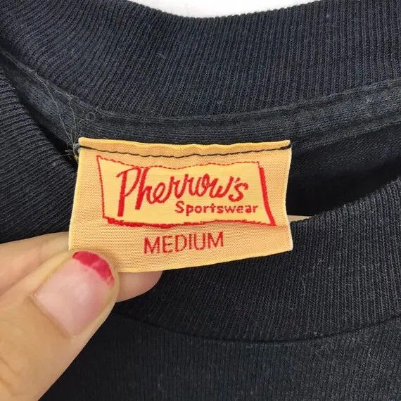 Pherrow's Vtg PHERROW’S JAPAN SPORTSWEAR Biker Motorcycle Tee Shirt Size US S / EU 44-46 / 1 - 4 Thumbnail