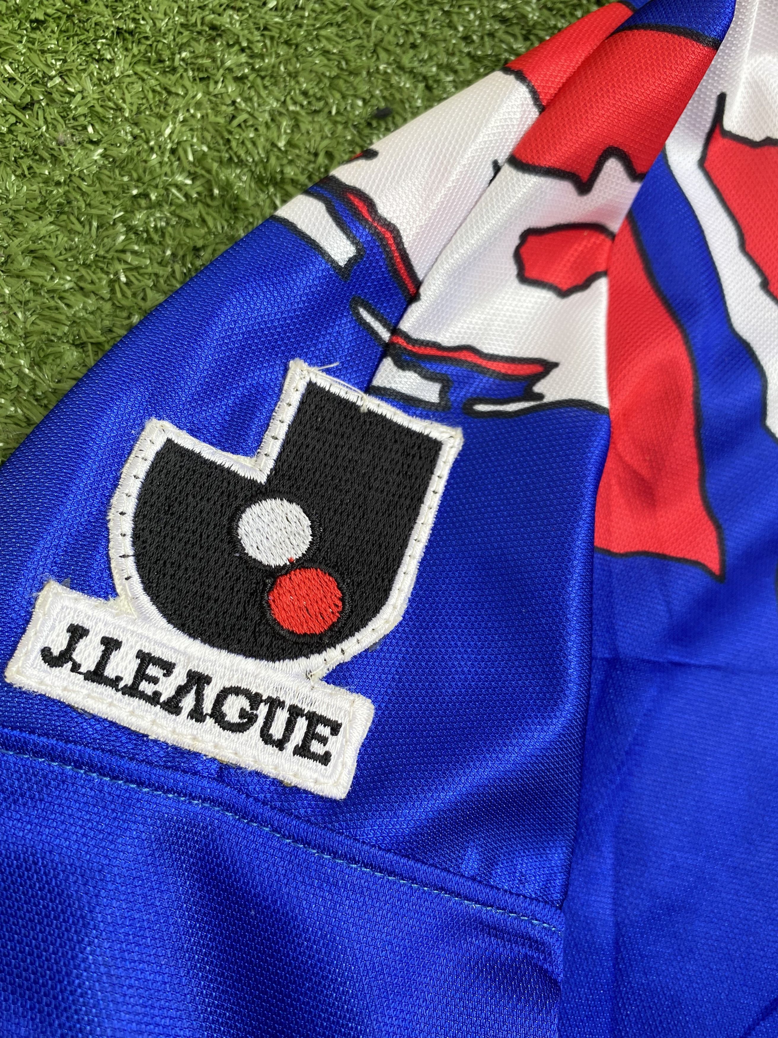 Mizuno × Vintage Yokohama Marinos 1993 Home L/S DÍAZ #9 J.League Vintage RARE Size US L / EU 52-54 / 3 - 7 Thumbnail