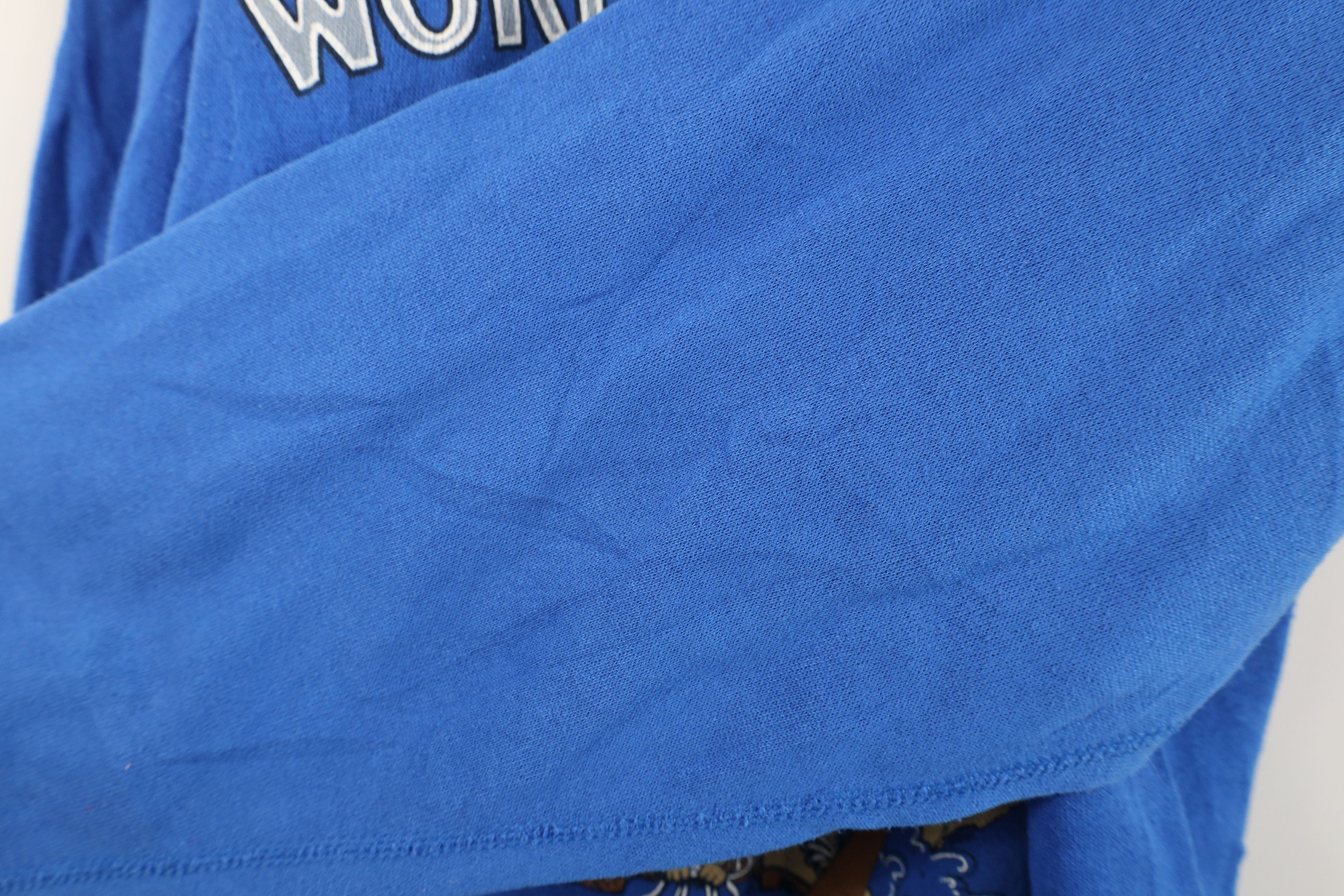 Vintage Vintage 90s Greatest Hunter Hunting Sweatshirt Blue USA Size US XL / EU 56 / 4 - 10 Thumbnail