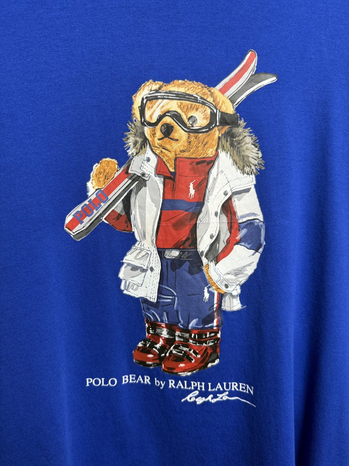 Polo Ralph Lauren Polo Ralph Lauren polo bear ski long sleeve t shirt Size US XXL / EU 58 / 5 - 4 Thumbnail