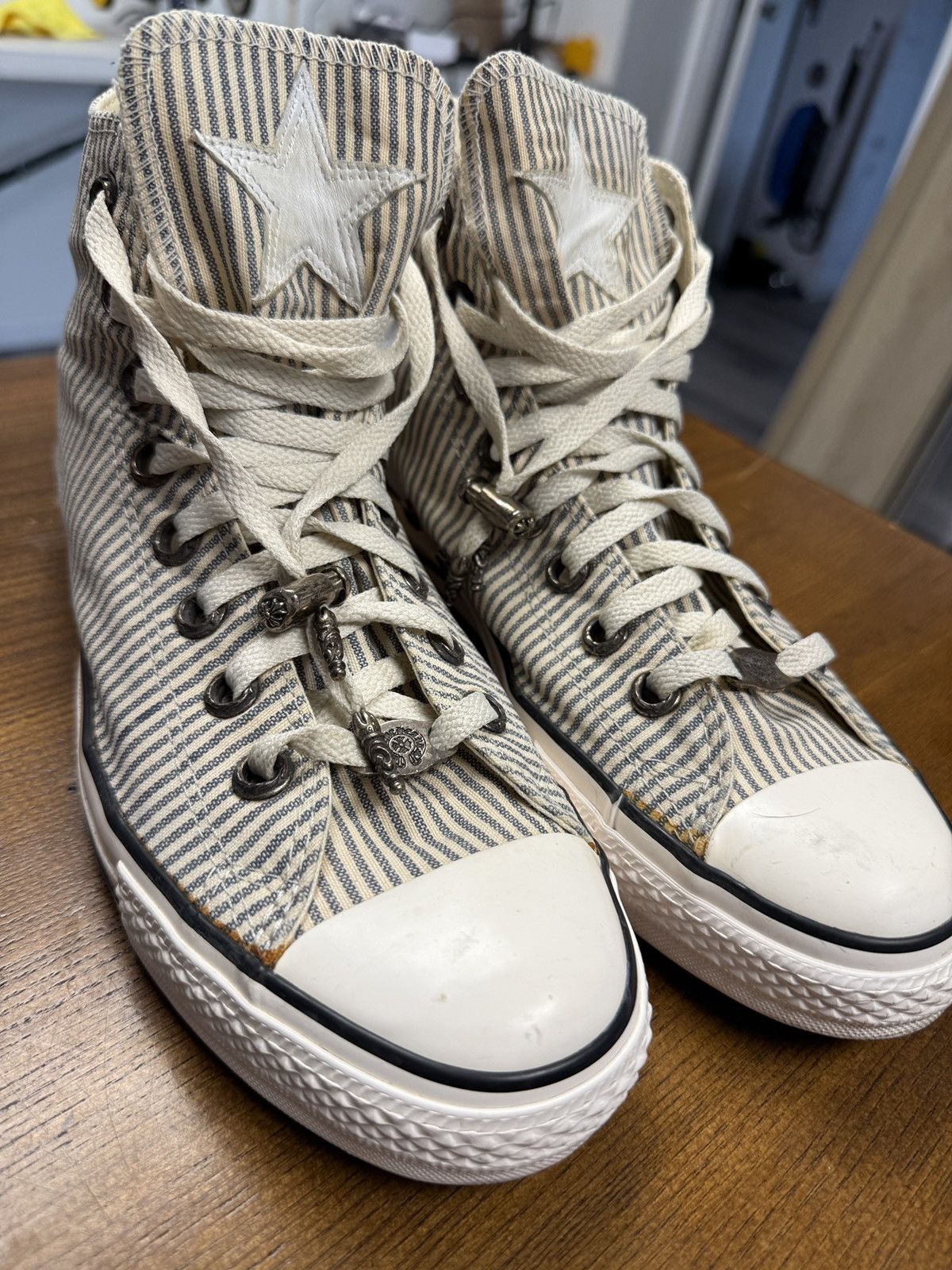 Chrome Hearts x Converse Vintage Sneakers Sz. 9.5