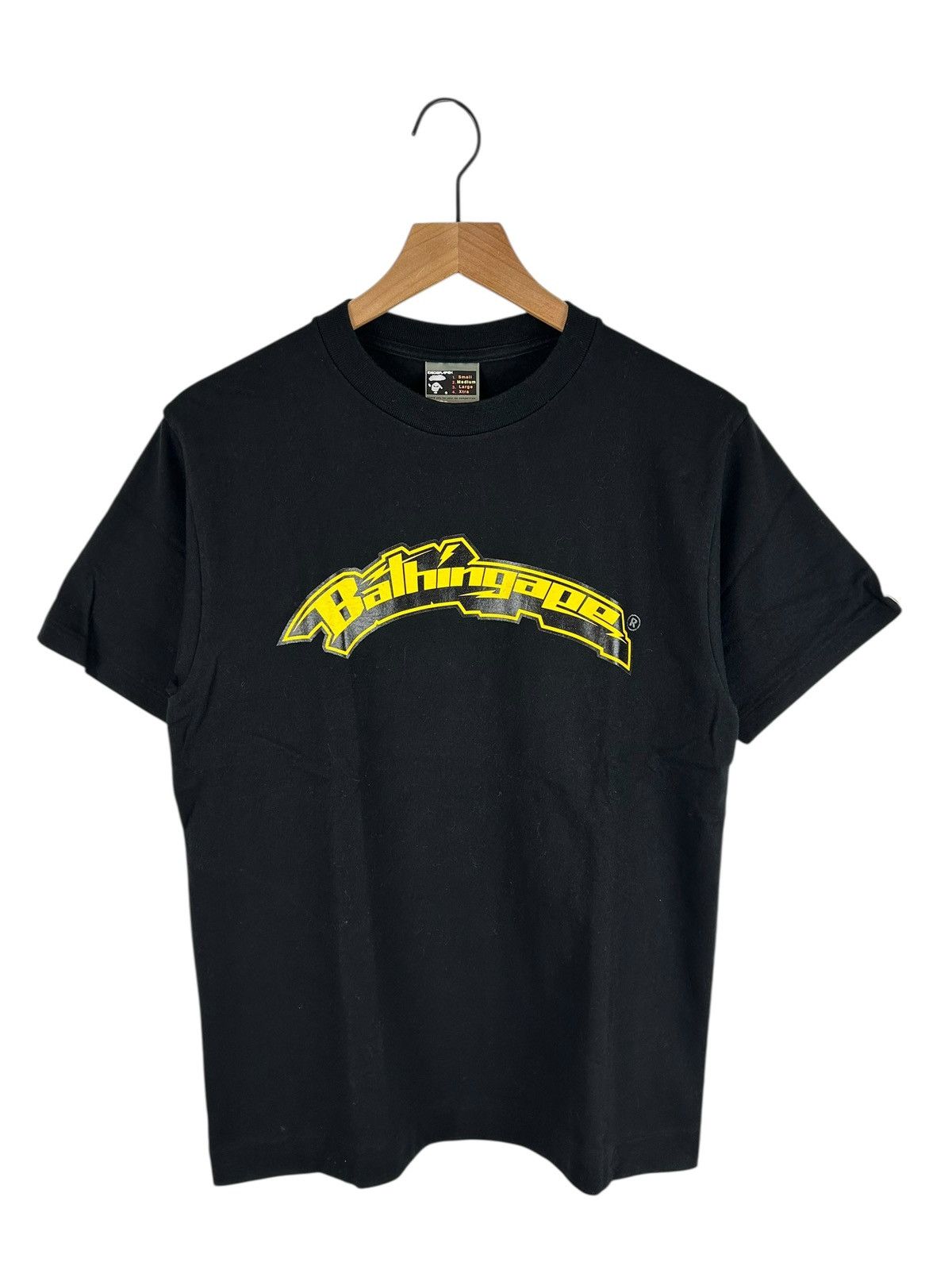 Pre-owned Bape Og  Logo Print T-shirt In Black