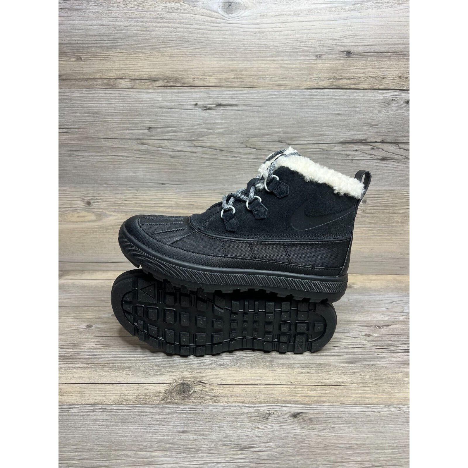image of Nike Woodside Chukka 2 Womens Size 7 Black Anthracite Shoes