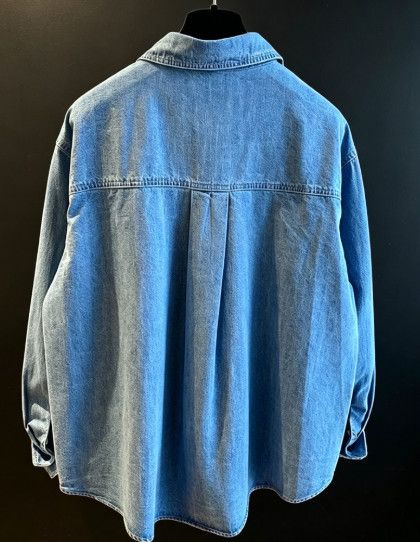 Other Soft Light Blue Denim Shirt Size US M / EU 48-50 / 2 - 2 Thumbnail