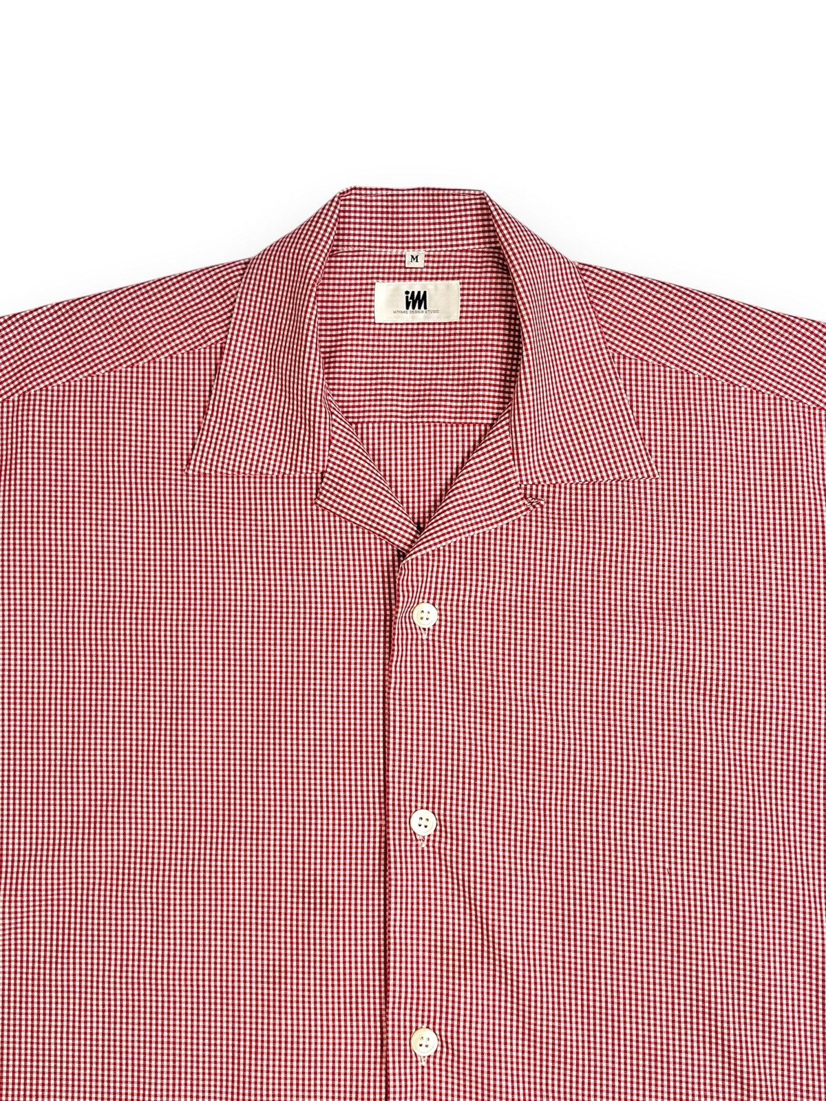 Issey Miyake Issey Miyake Made In Japan Vintage Gingham Shirt Size US M / EU 48-50 / 2 - 2 Thumbnail
