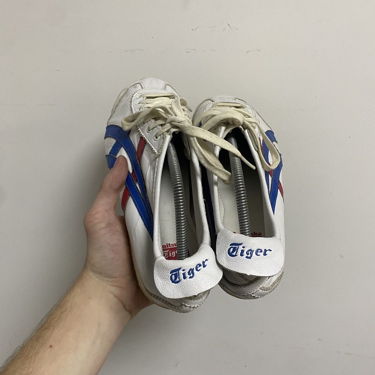 Asics Vintage Asics Tiger Onitsuka White Sneakers Size US 8.5 / EU 41-42 - 4 Thumbnail