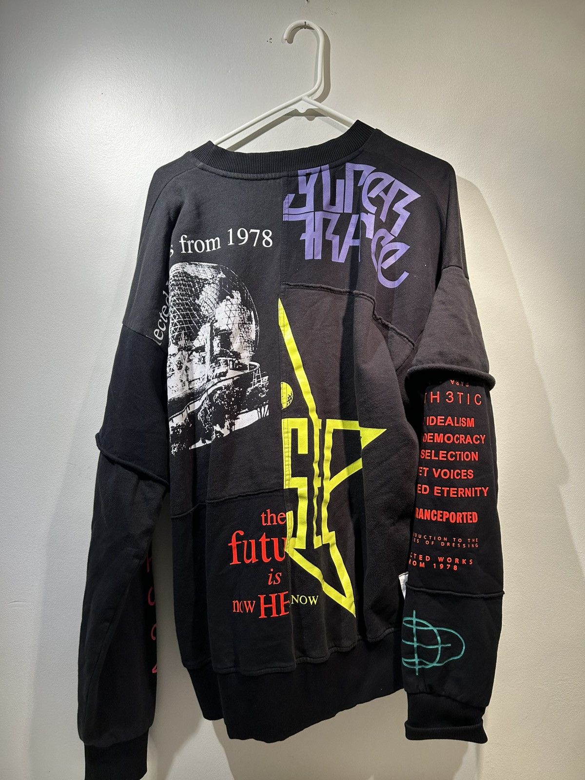 Diesel × Japanese Brand × Vintage Iconic “Rise & Shine” Graphic Sweatshirt by Diesel Size US XL / EU 56 / 4 - 2 Thumbnail
