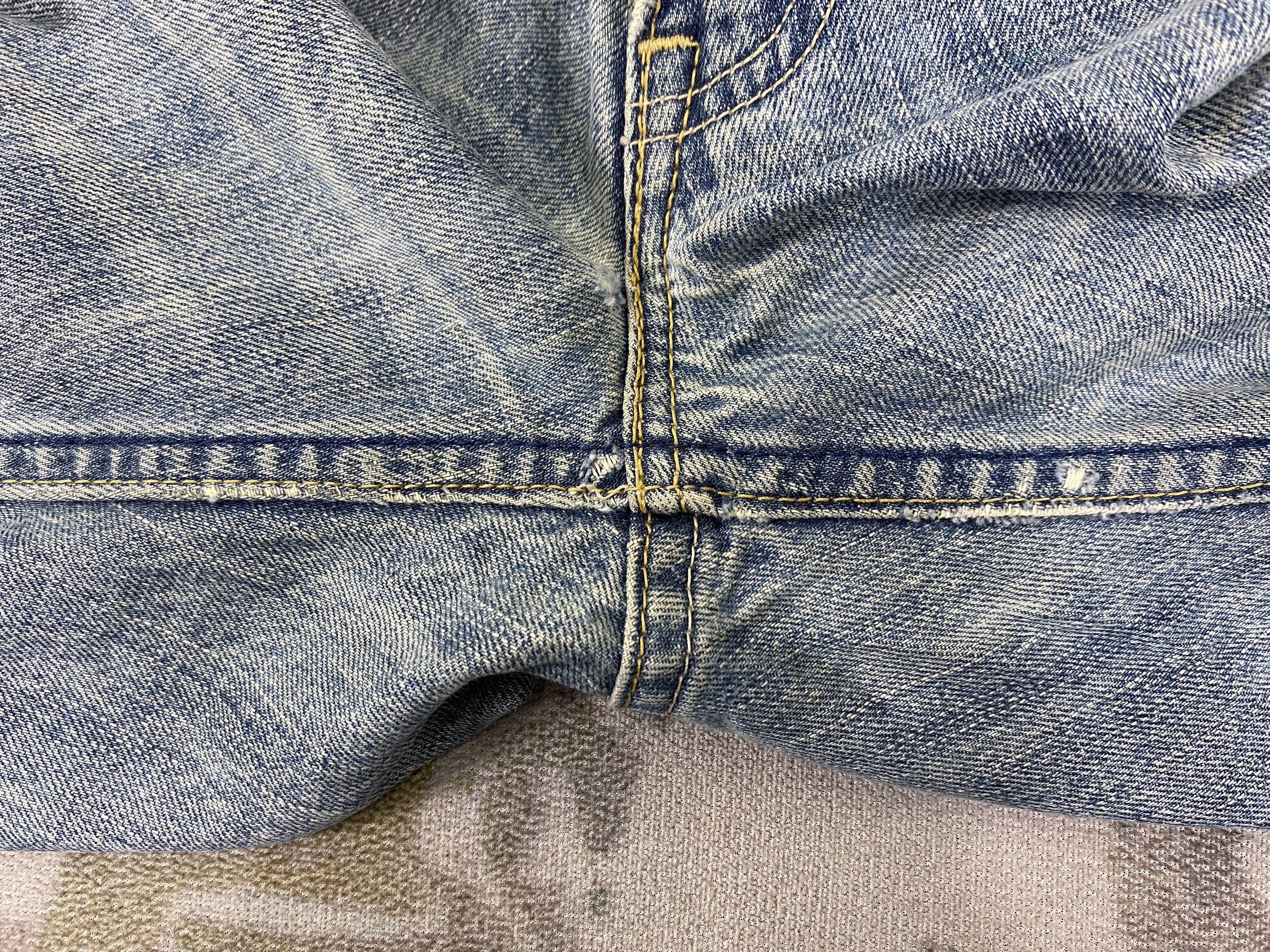 Levi's Distressed Blue Vintage Levi's 503 Jeans 32x30.5 - JN3603 Size US 32 / EU 48 - 11 Thumbnail