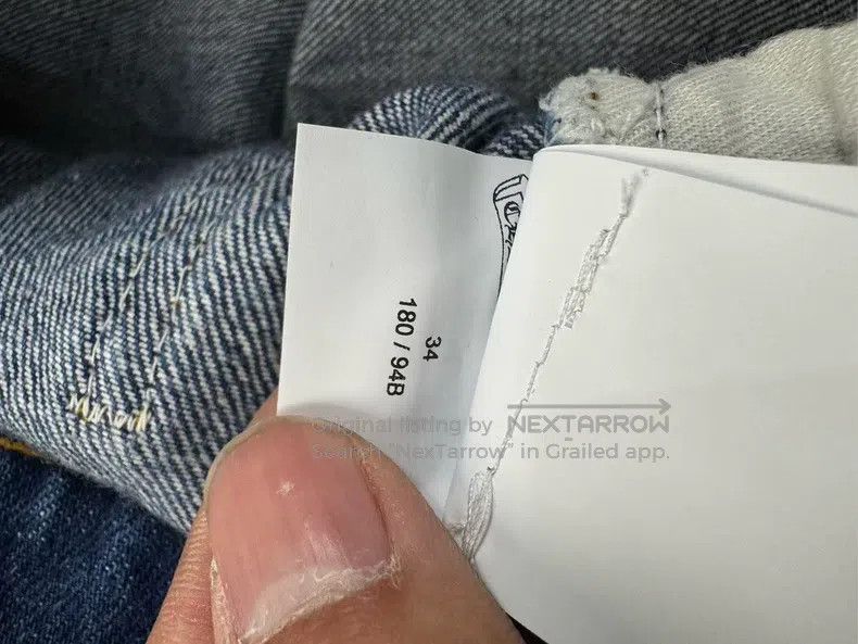 Chrome Hearts CHROME HEARTS 34 Vintage Levis 517 cross leather dark blue Size US 34 / EU 50 - 7 Thumbnail