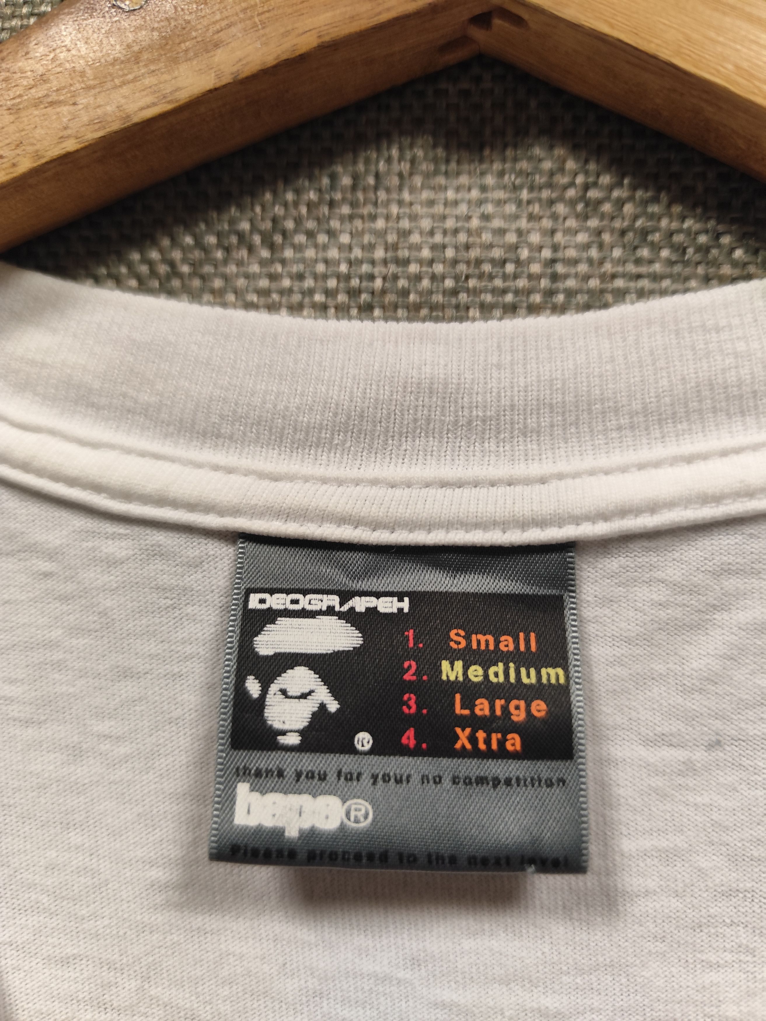 Bape Vintage BAPE "Bape General" Burger King Parody Logo Tee Size US M / EU 48-50 / 2 - 8 Thumbnail